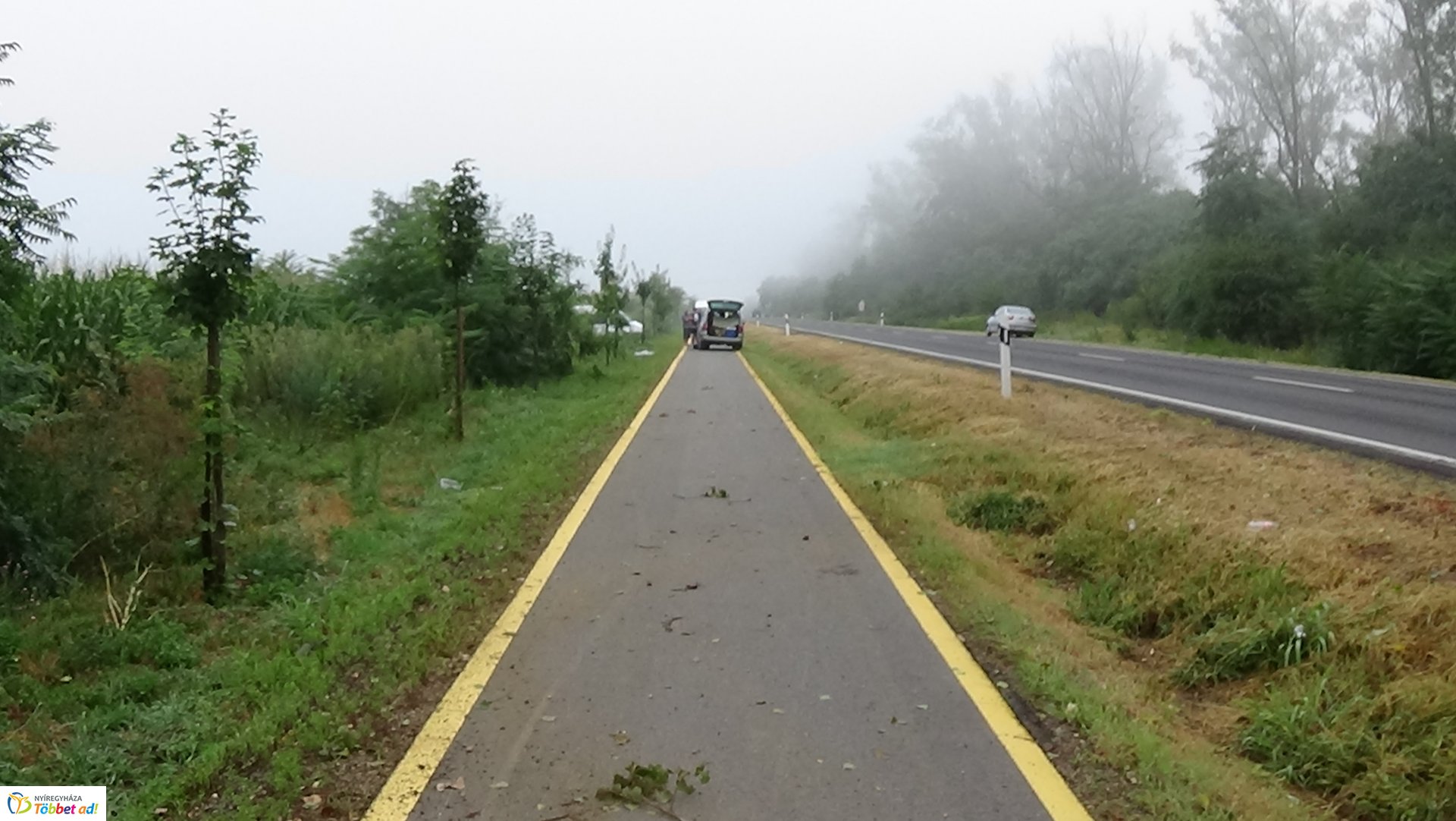 Baleset Gyulatanyánál