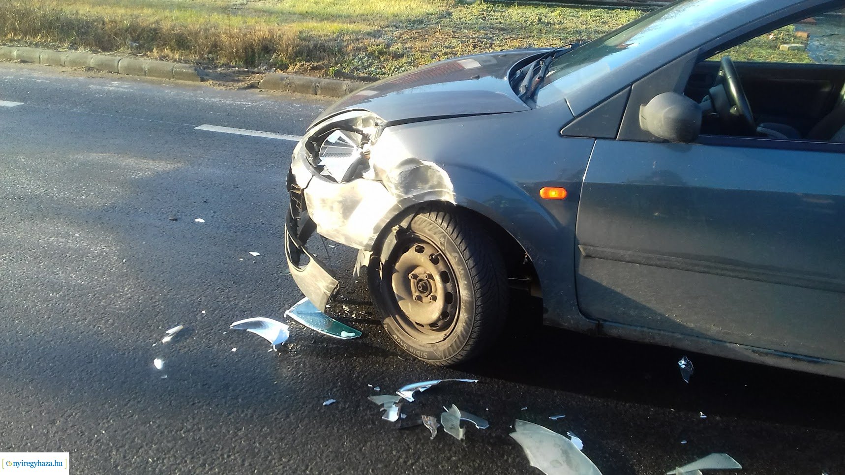 Baleset Kabalás belterületén