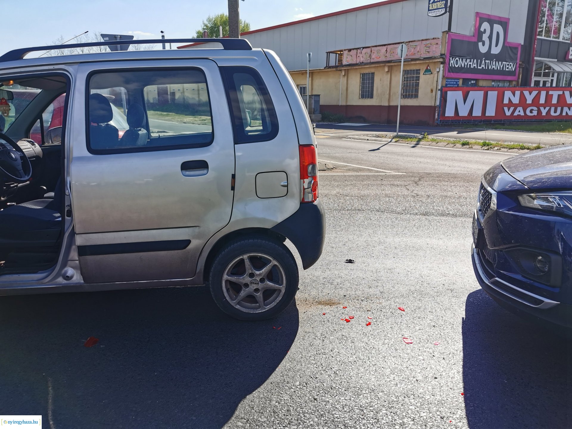 Baleset Kállói út