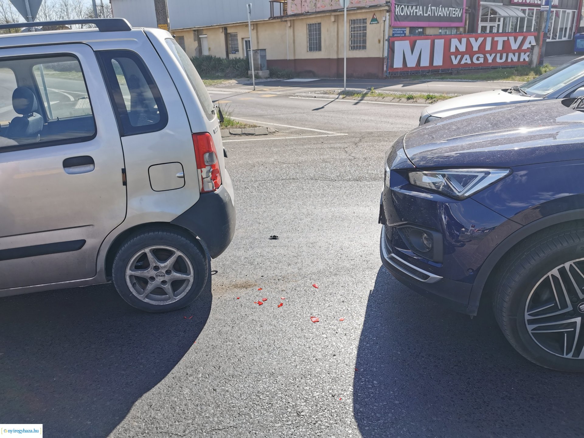 Baleset Kállói út