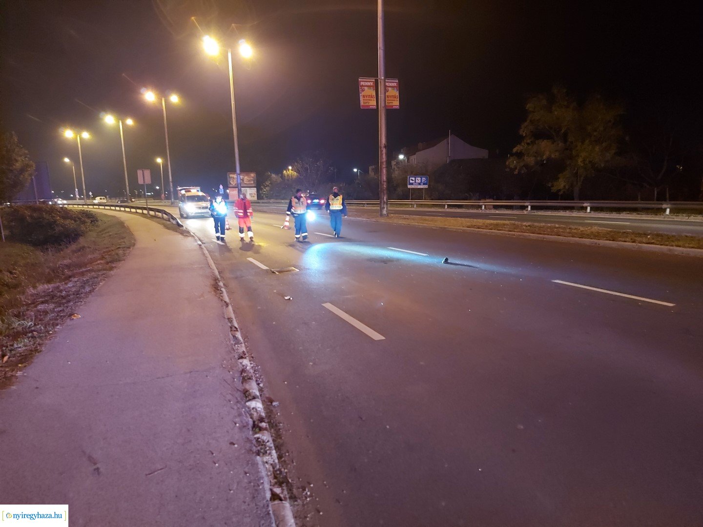 Baleset László utca