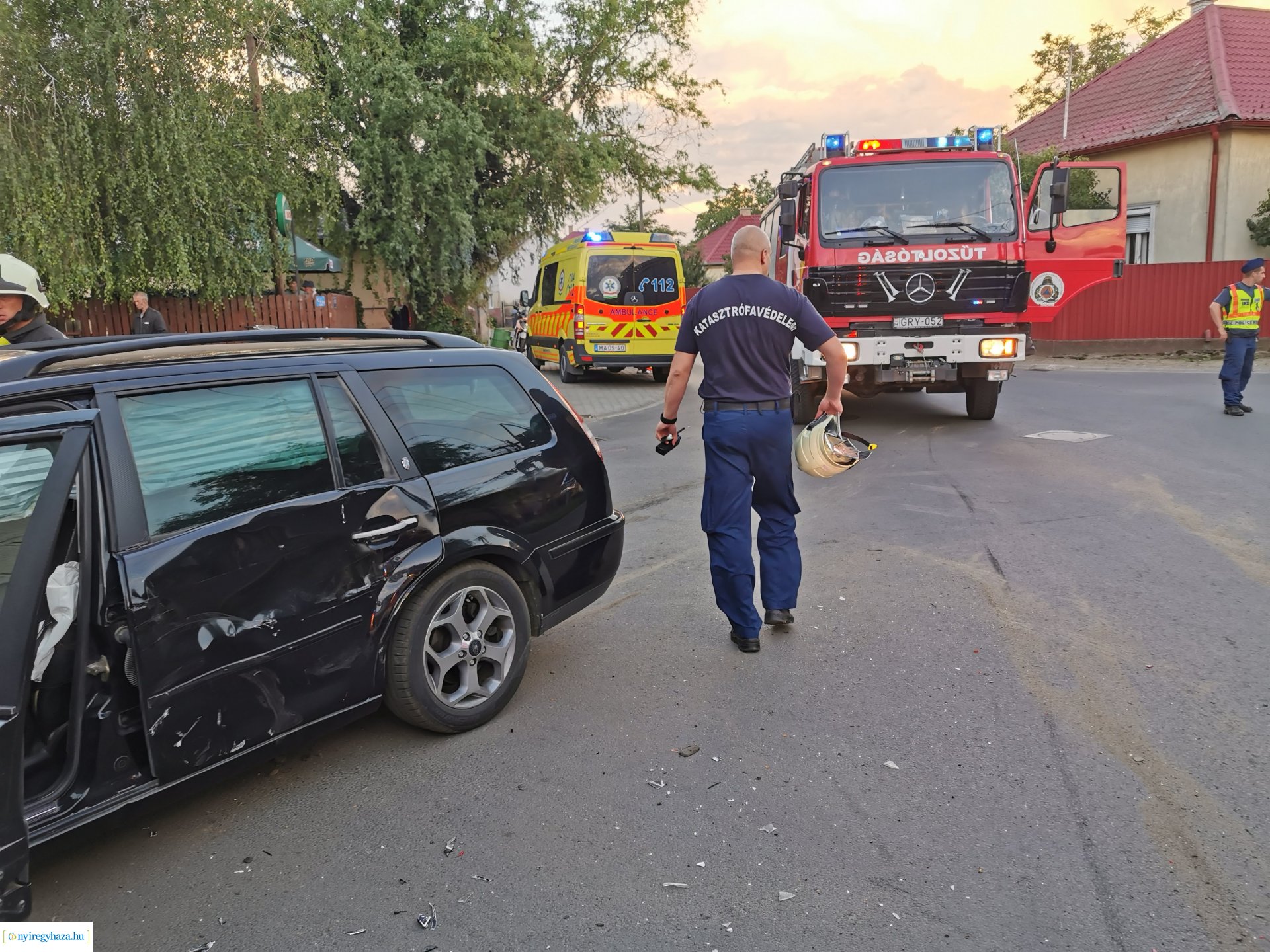 Baleset Nagykállóban