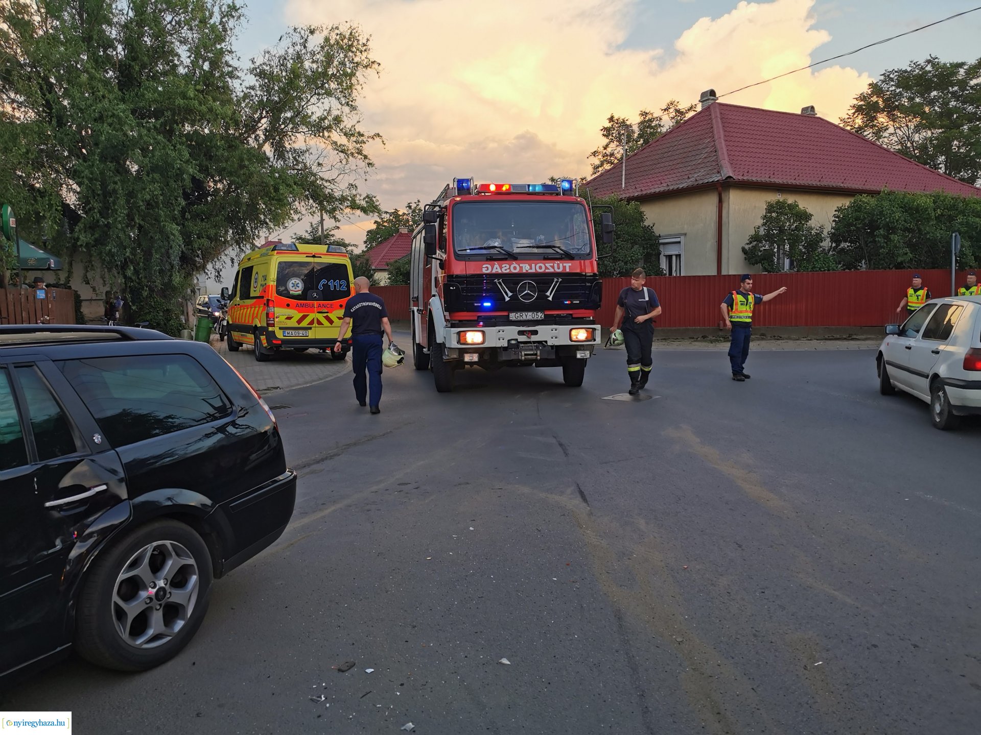 Baleset Nagykállóban