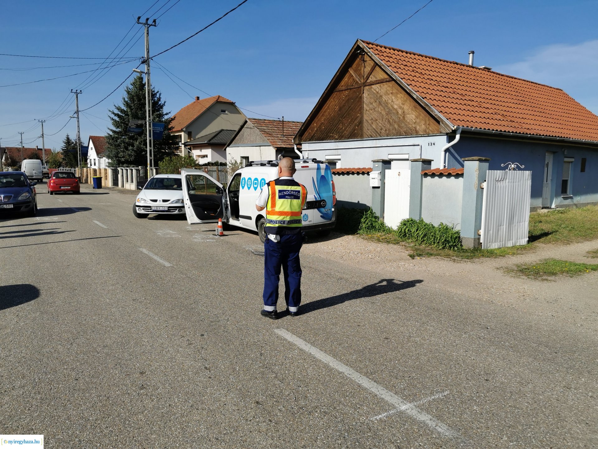 Baleset Nyírpazonyban 20200417