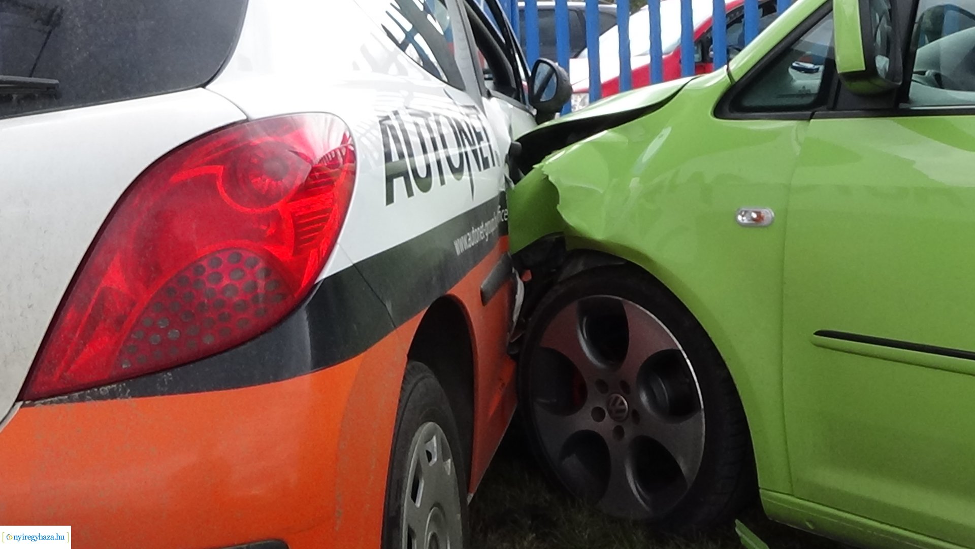 Baleset Nyírszőlősnél