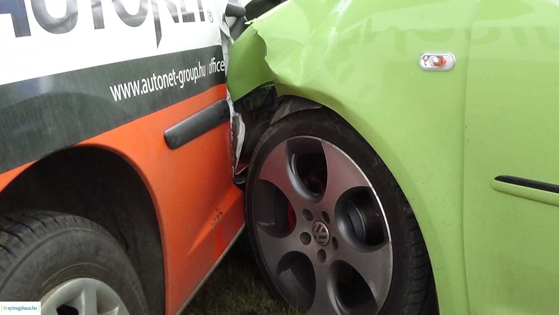 Baleset Nyírszőlősnél