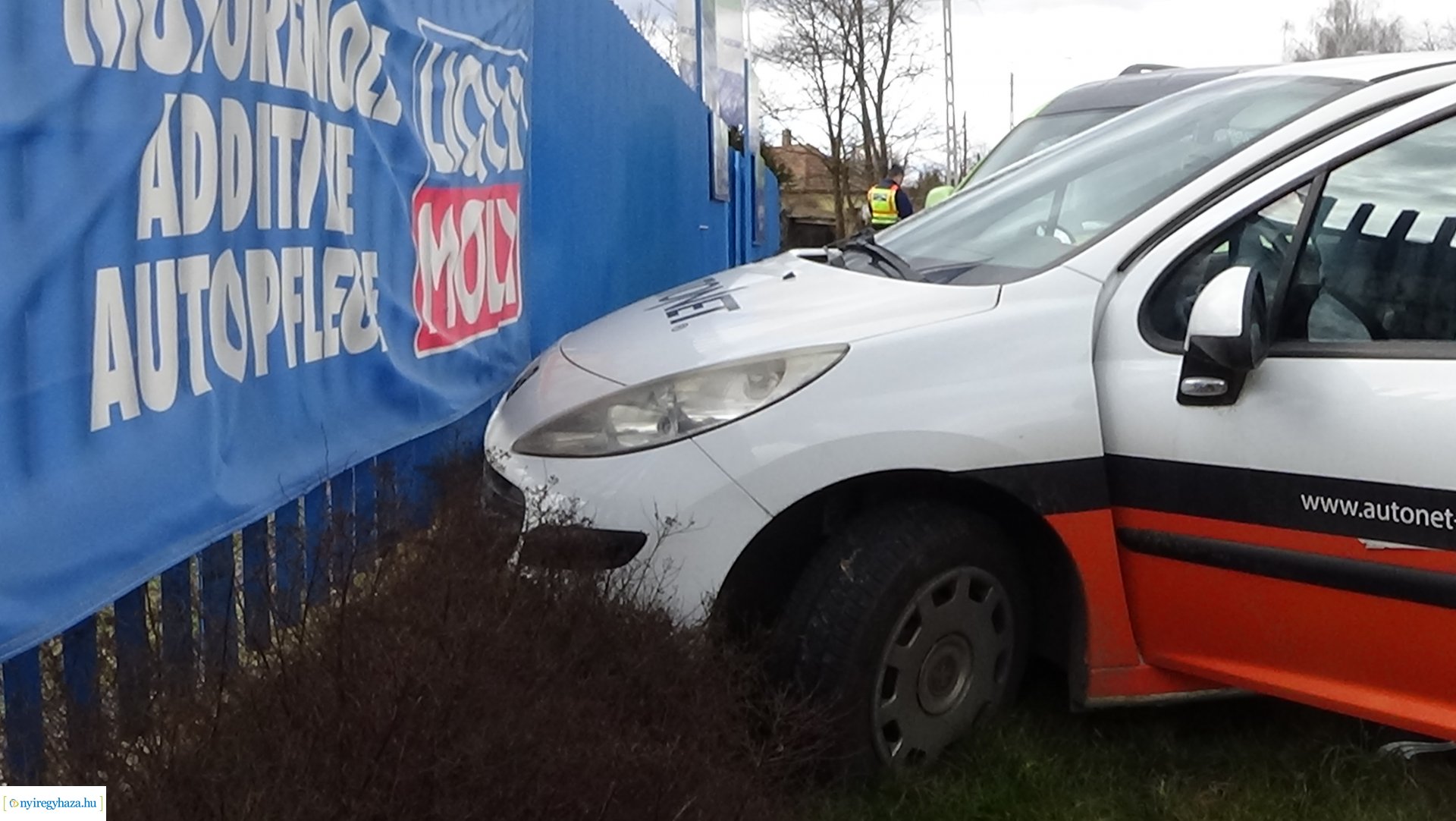 Baleset Nyírszőlősnél