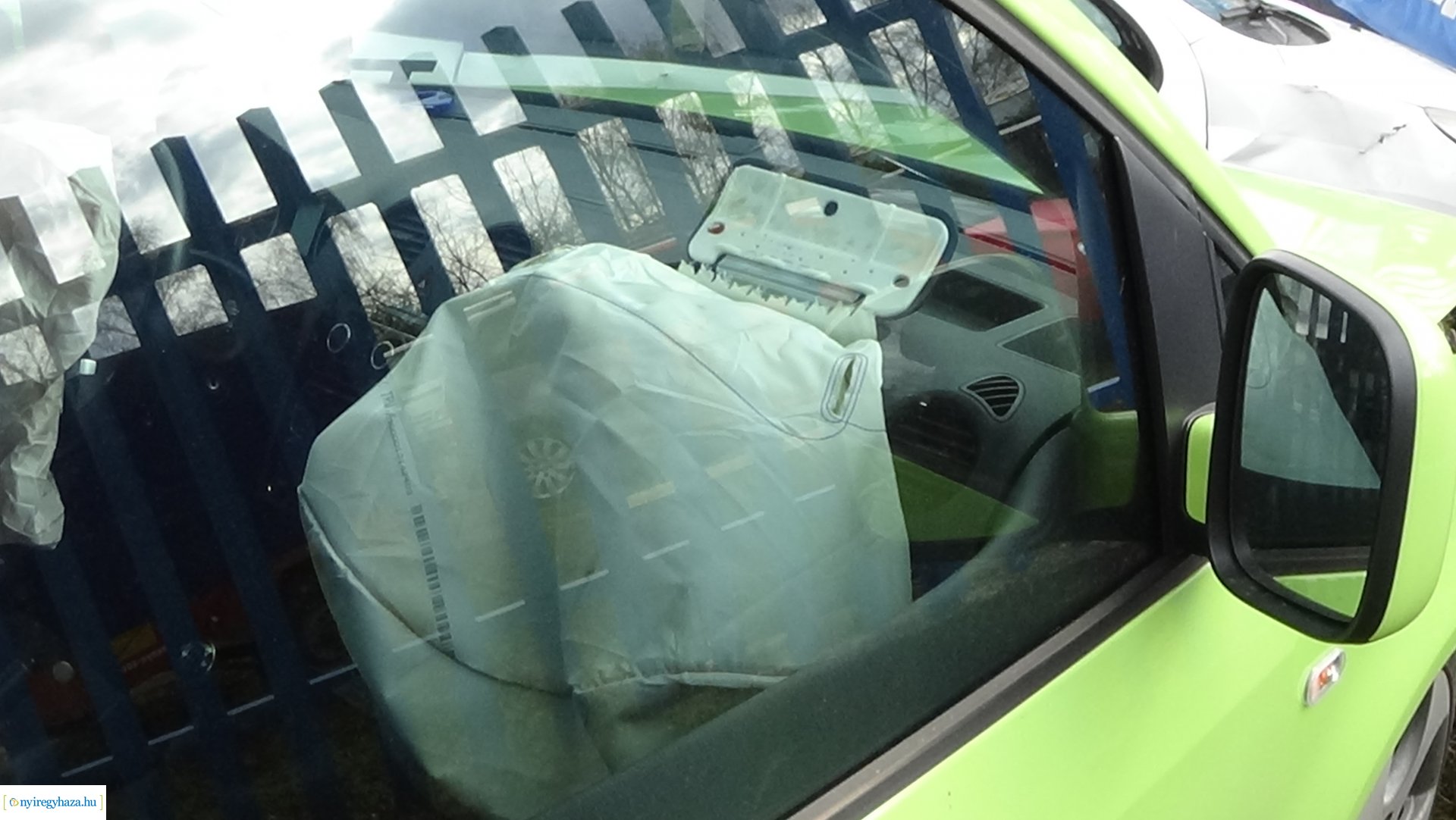 Baleset Nyírszőlősnél