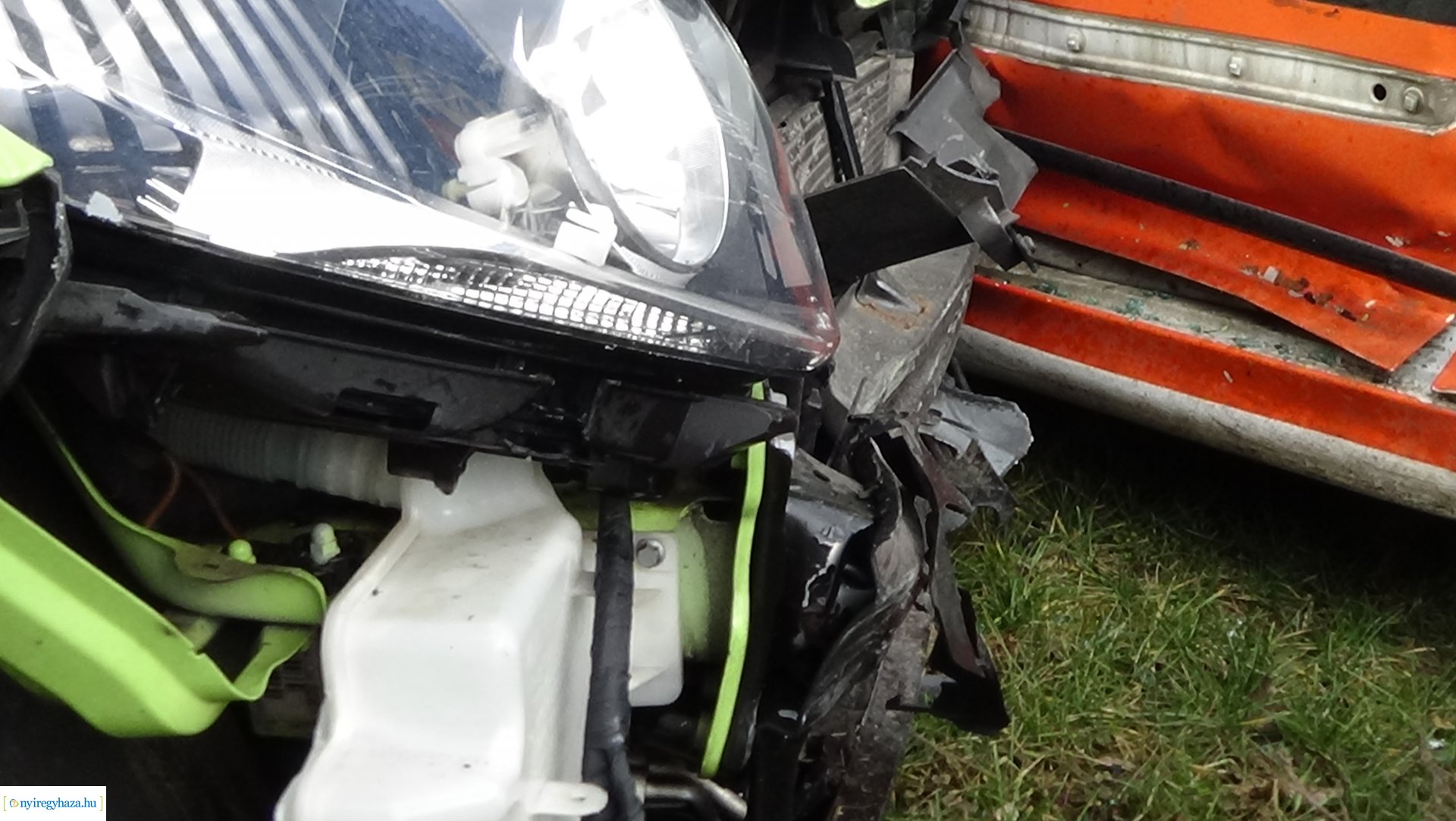 Baleset Nyírszőlősnél