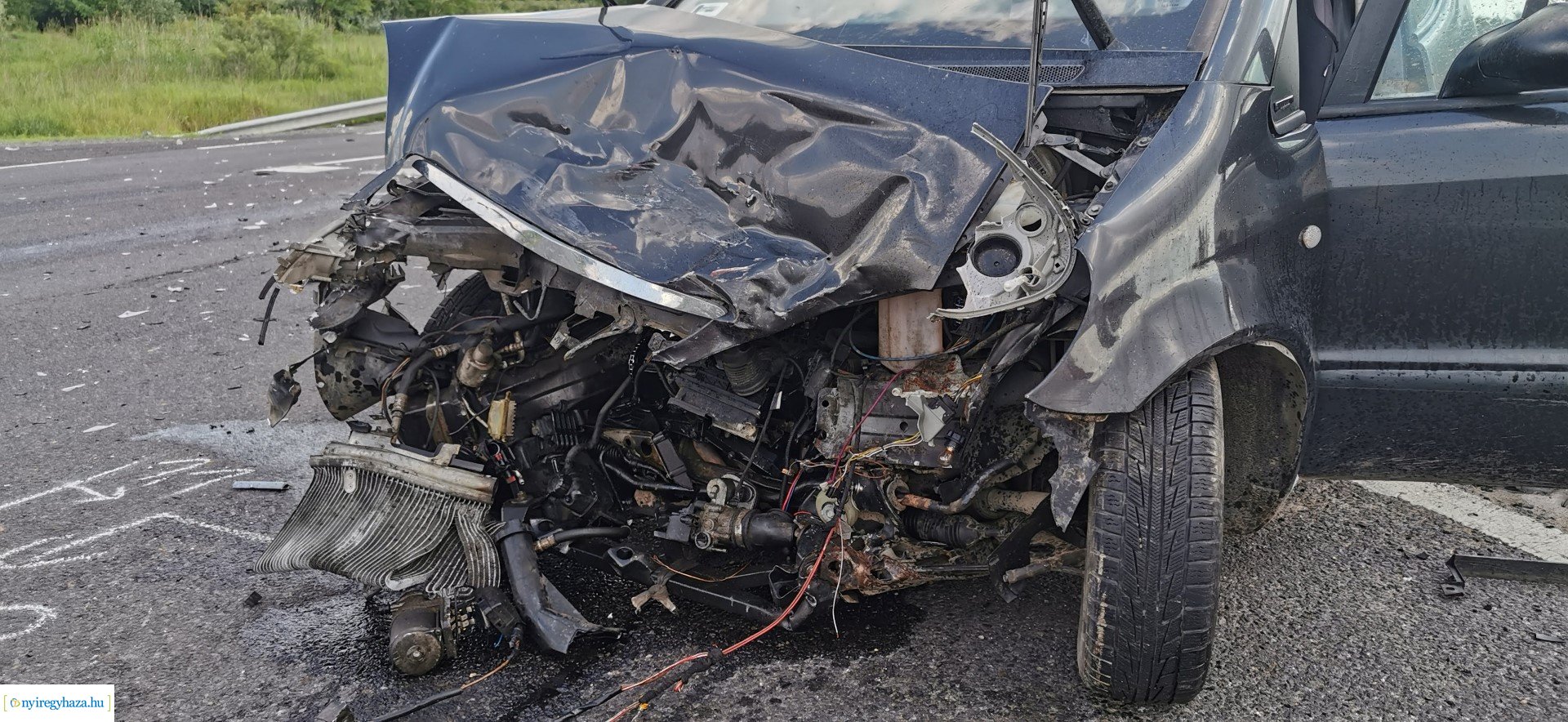 Baleset Nyírturánál