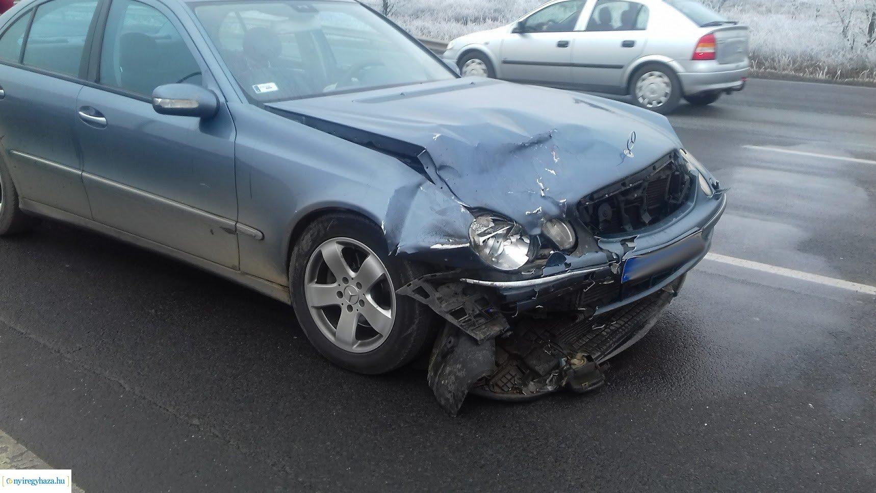 Baleset Rozsrétszőlő külterületén