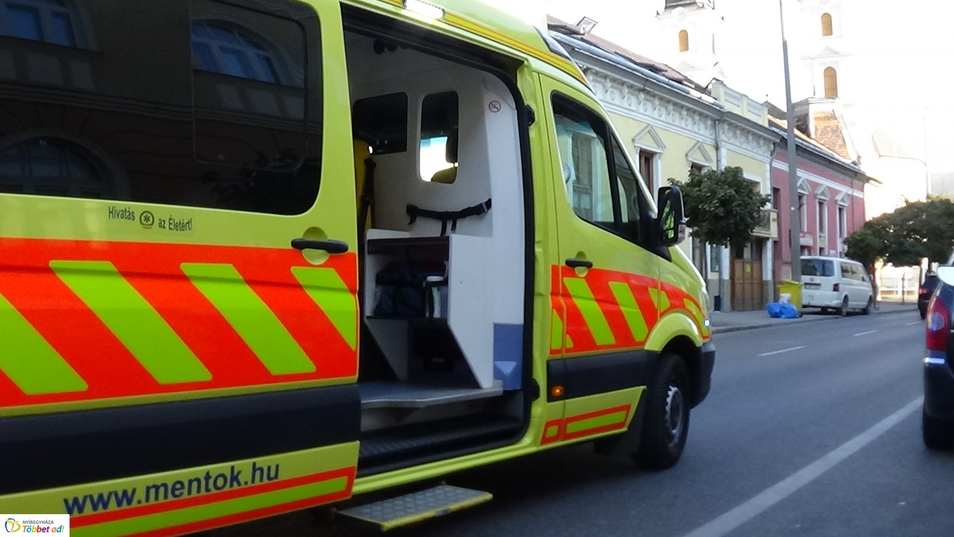 Baleset történt a Bercsényi utcán
