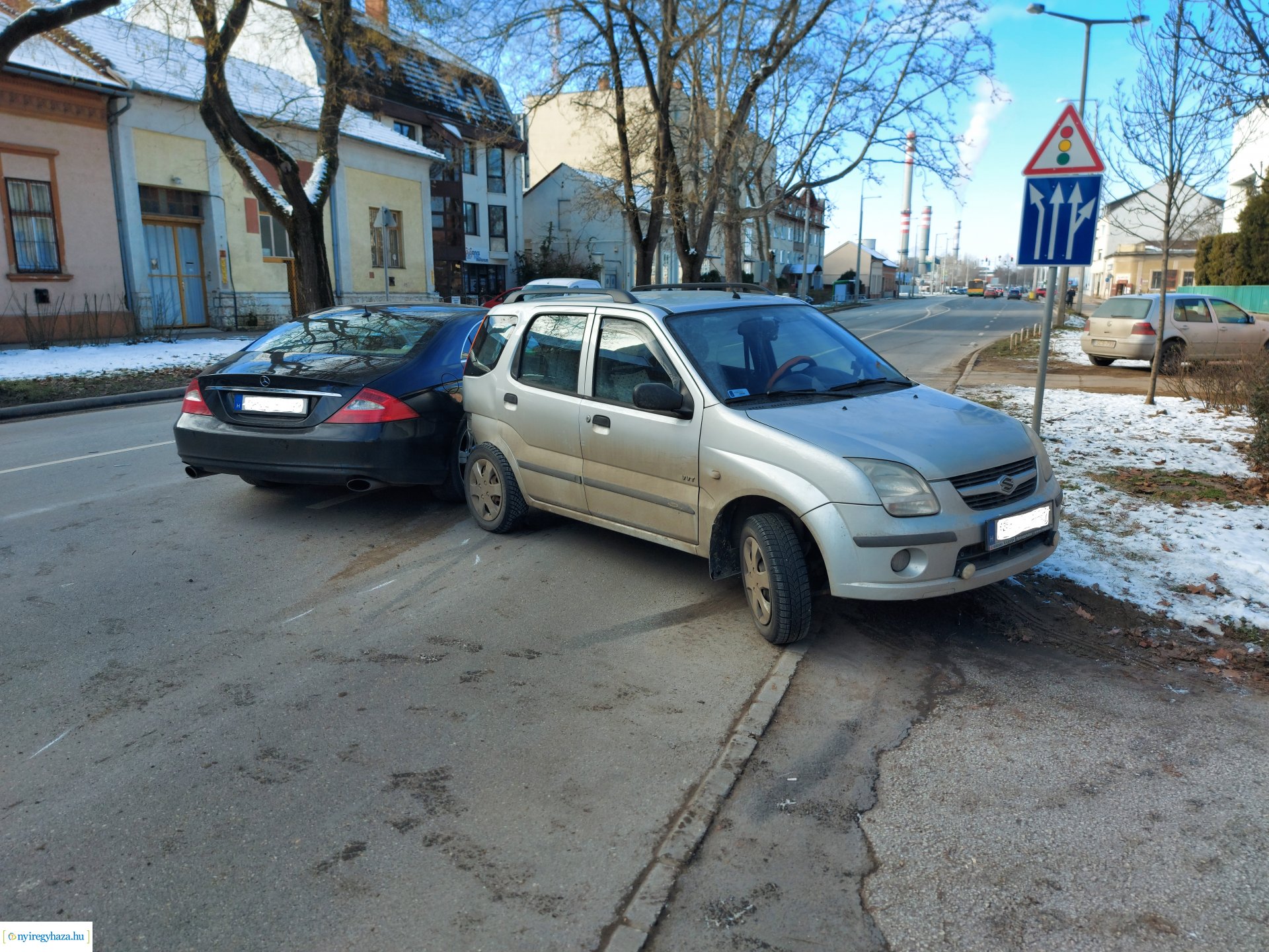 Baleset történt a Bethlen Gábor utcán szombaton délelőtt