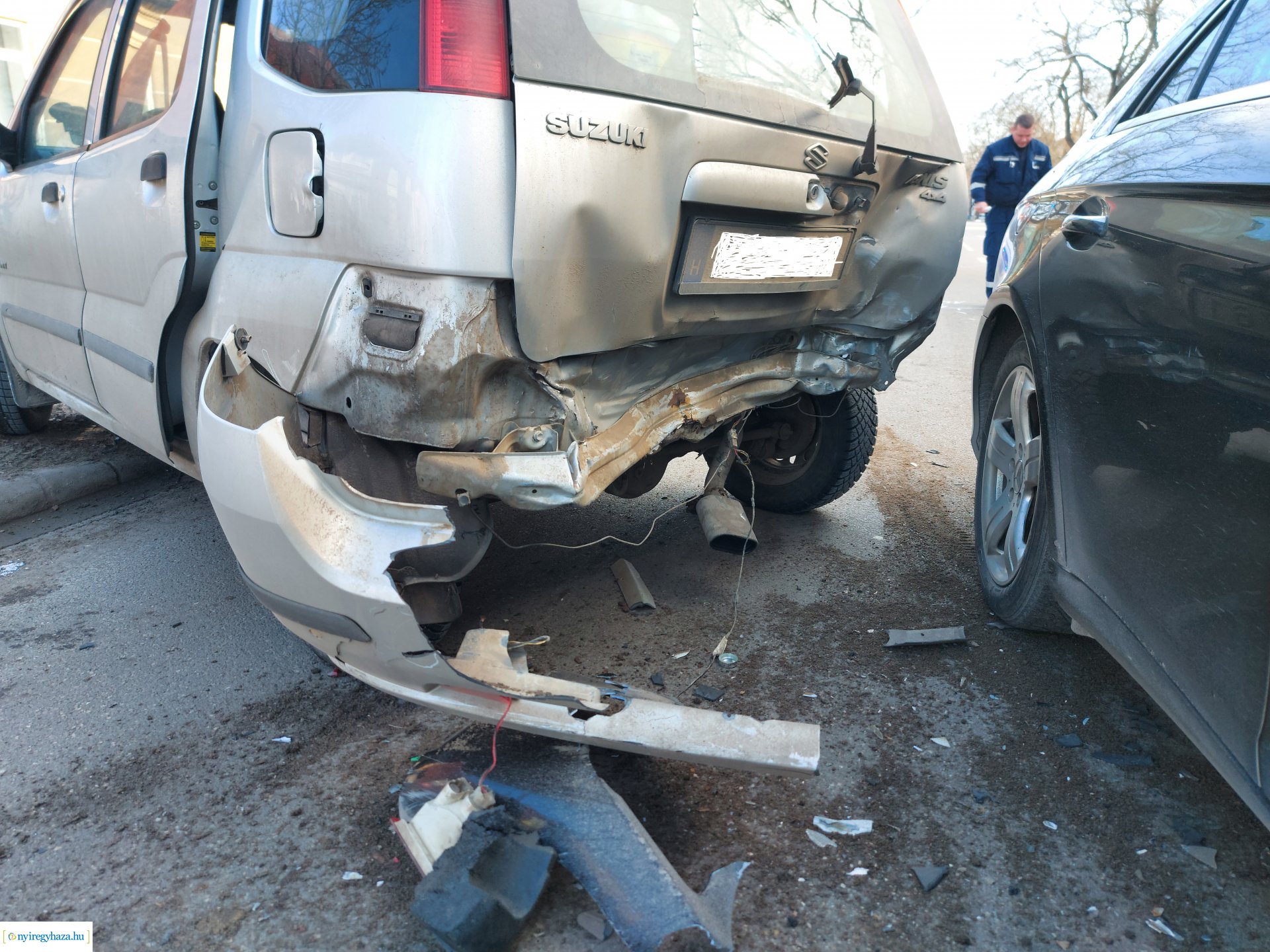 Baleset történt a Bethlen Gábor utcán szombaton délelőtt