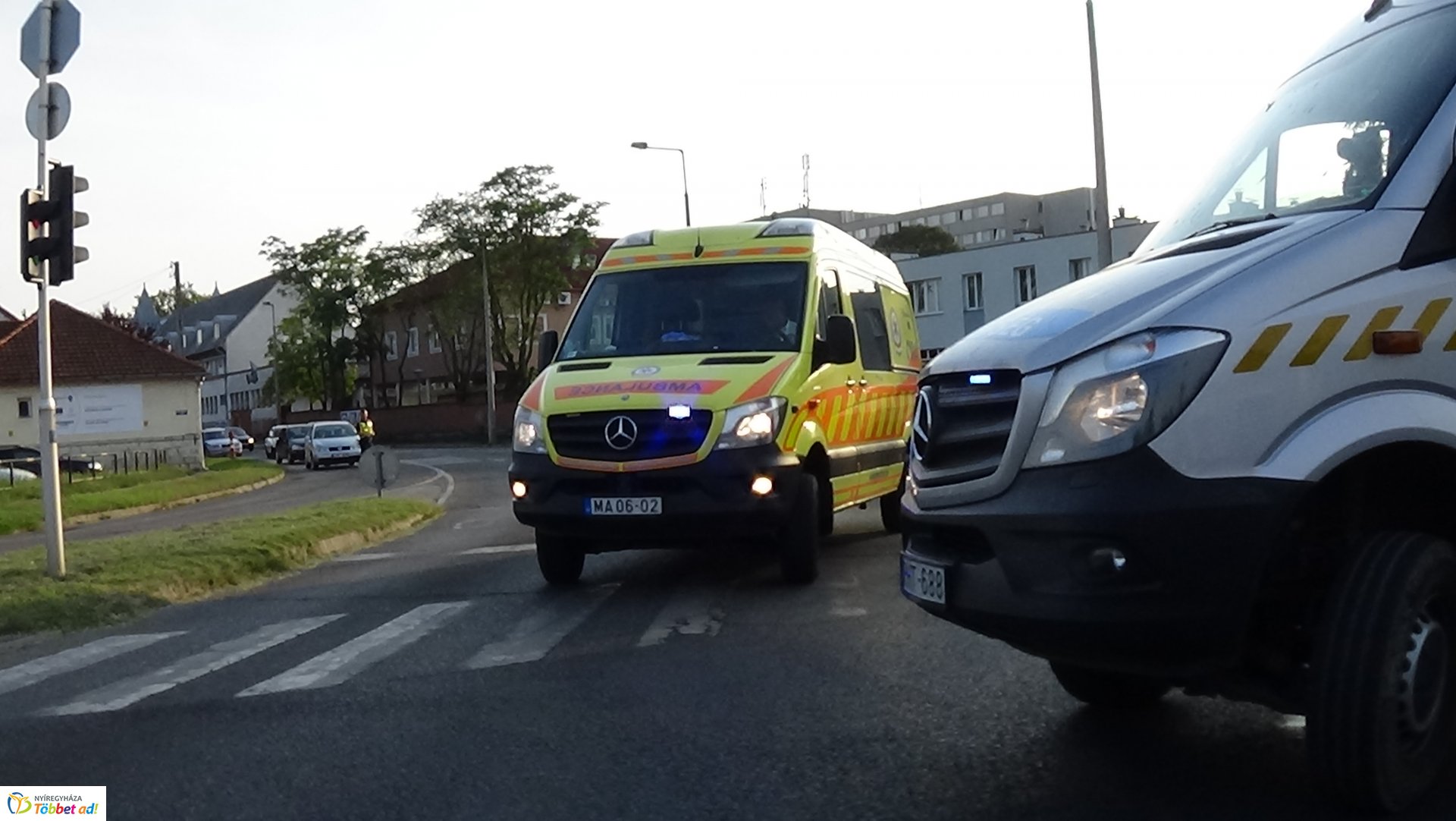 Baleset történt a Család és az Orosi út csomópontjában 