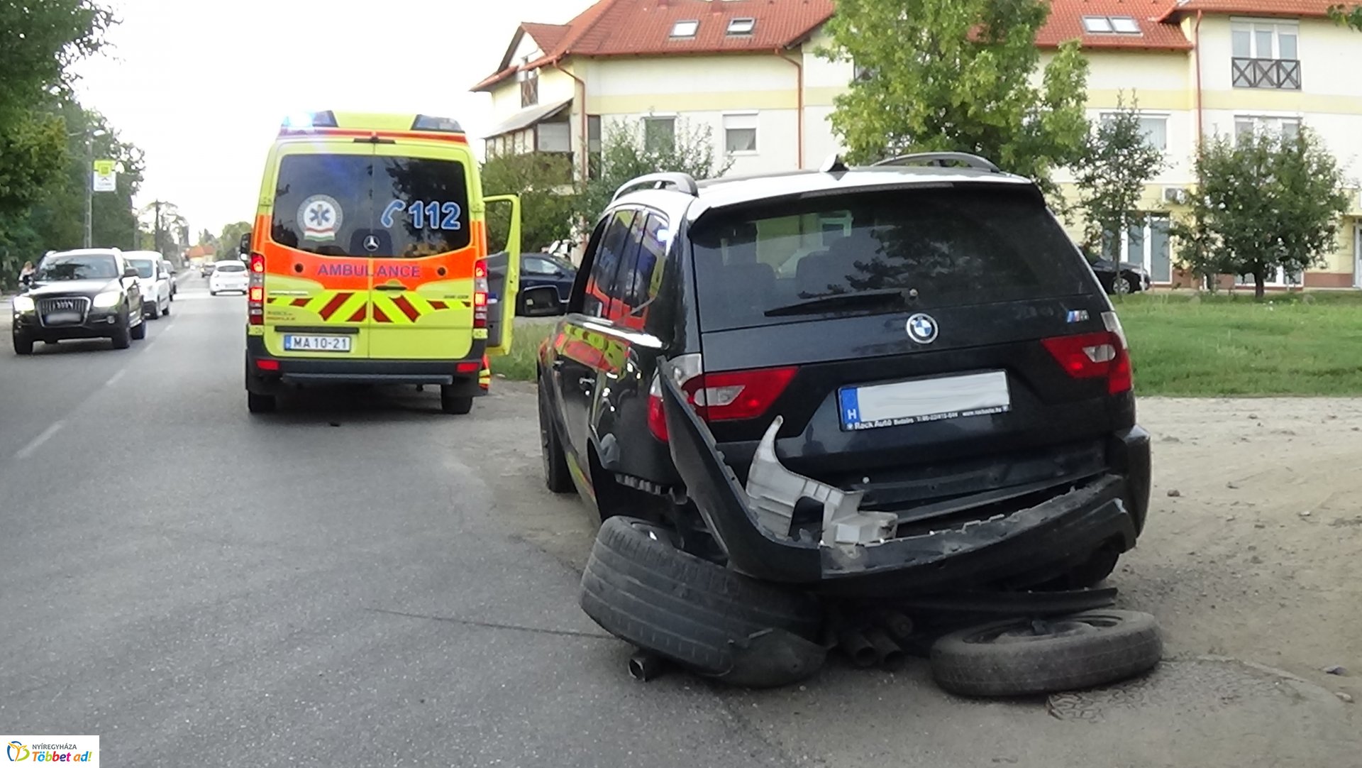 Baleset történt a Család utcán