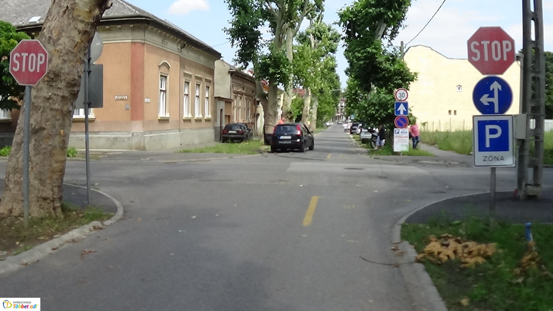 Baleset történt a Deák Ferenc és a Kiss Ernő utca kereszteződésében