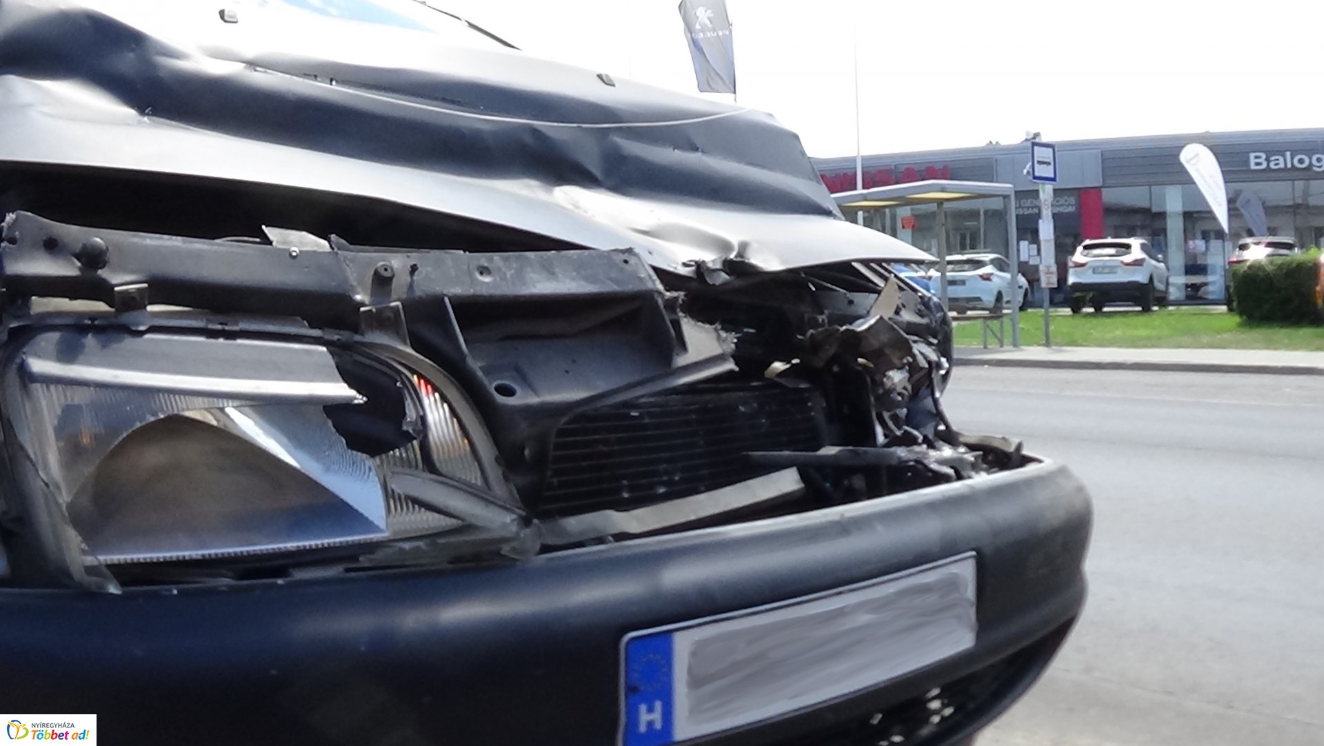 Baleset történt a Kállói úton