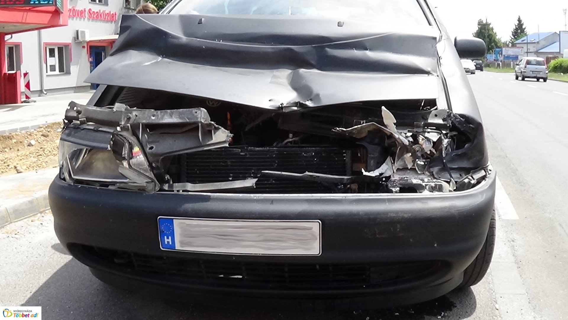 Baleset történt a Kállói úton