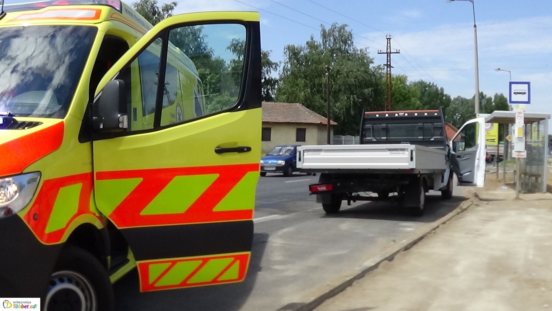 Baleset történt a Kállói úton