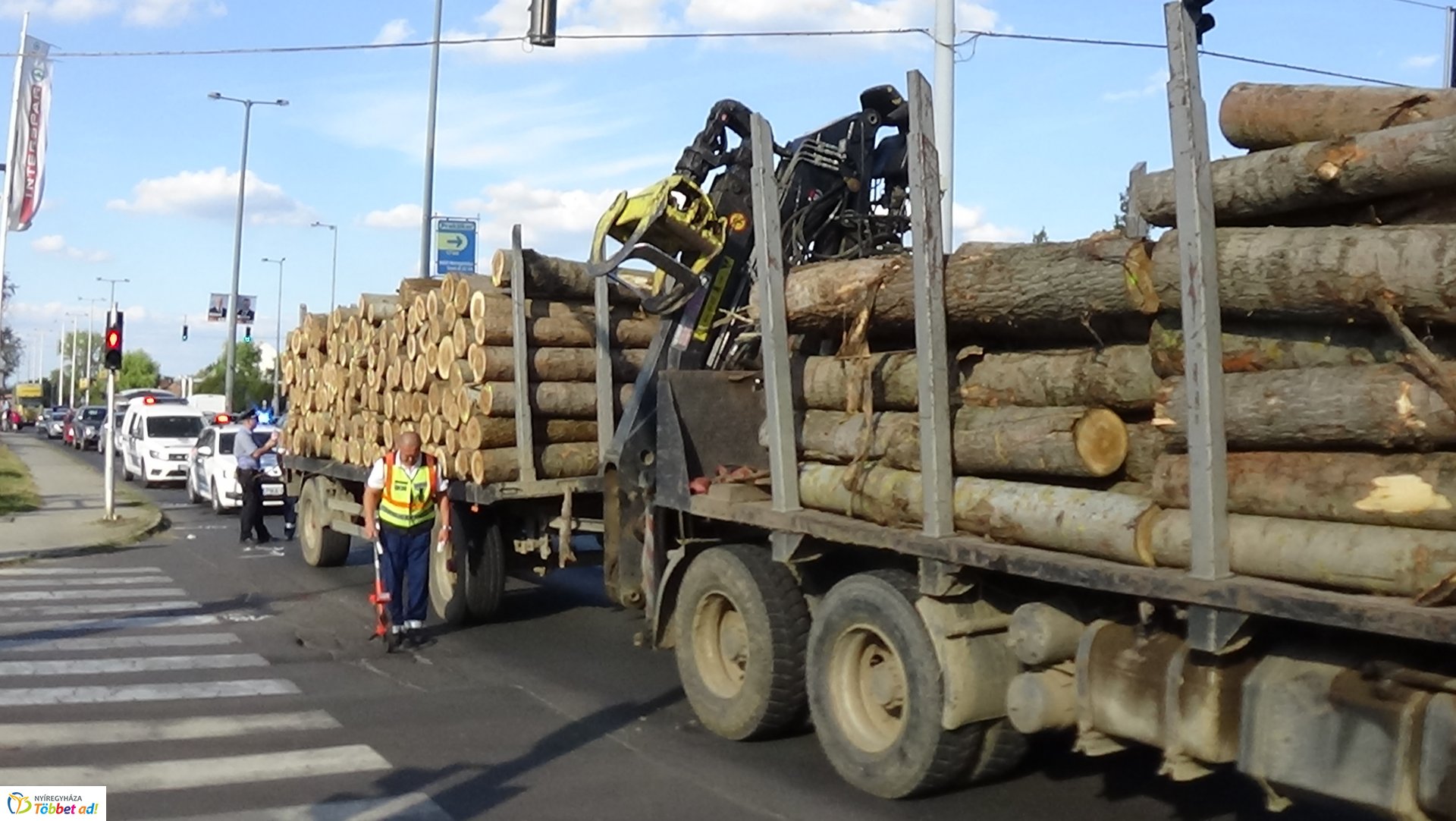 Baleset történt a Liliom és a László utca csomópontjánál hétvégén