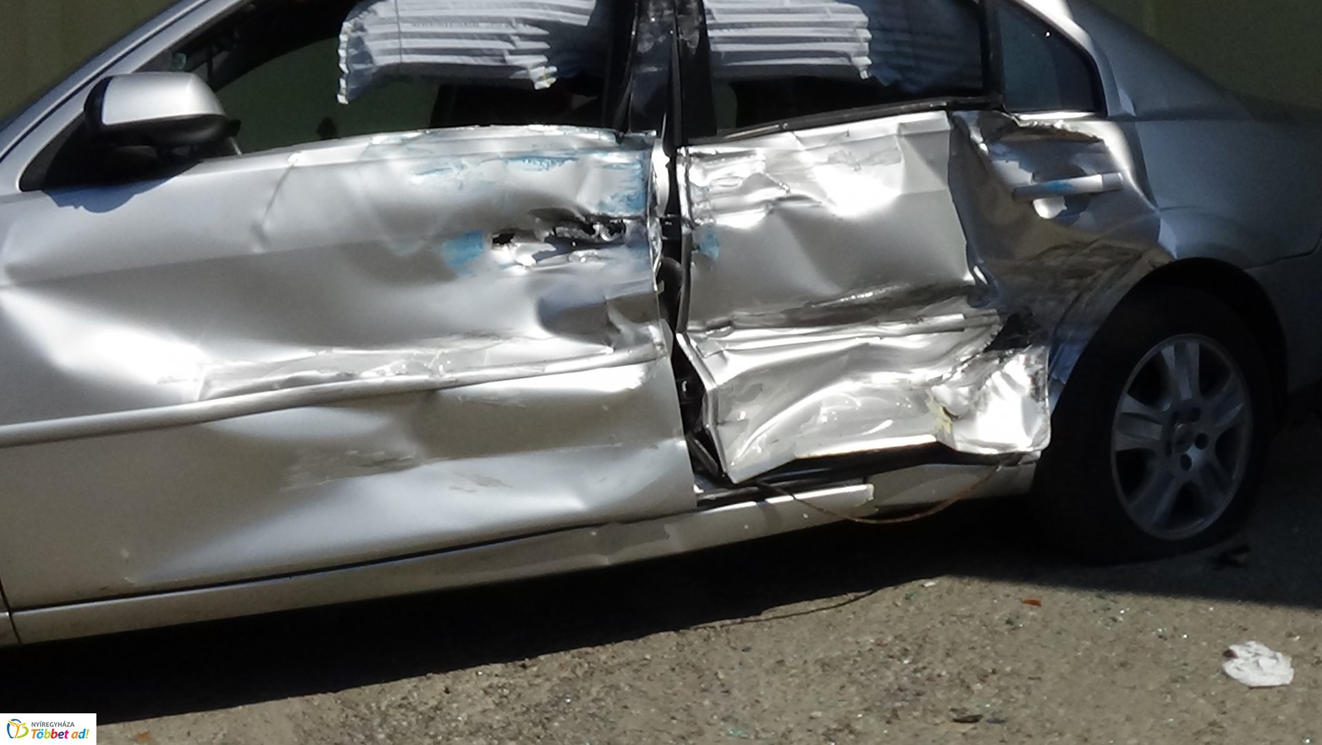 Baleset történt a Simai úton szerda kora délután