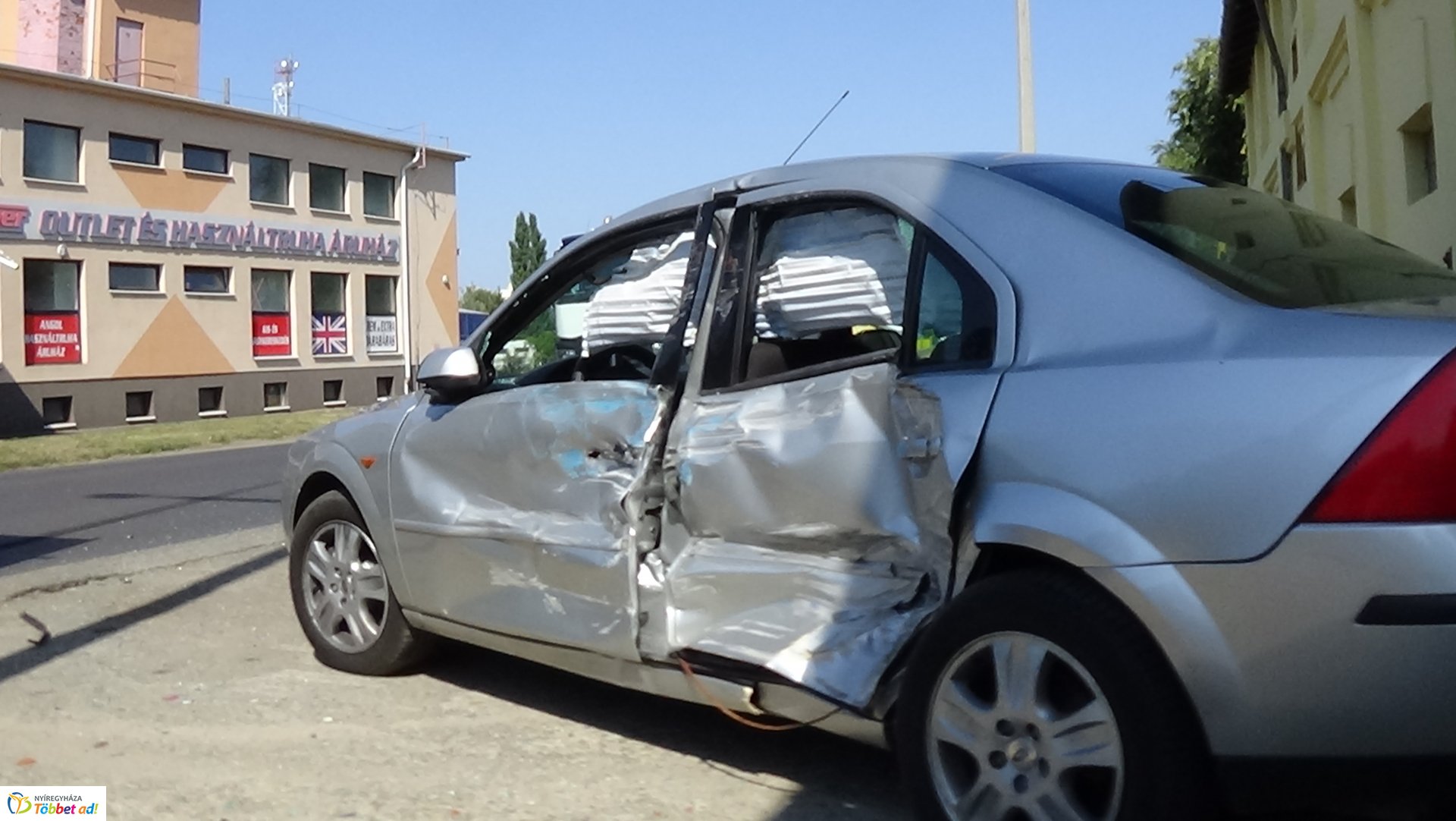 Baleset történt a Simai úton szerda kora délután