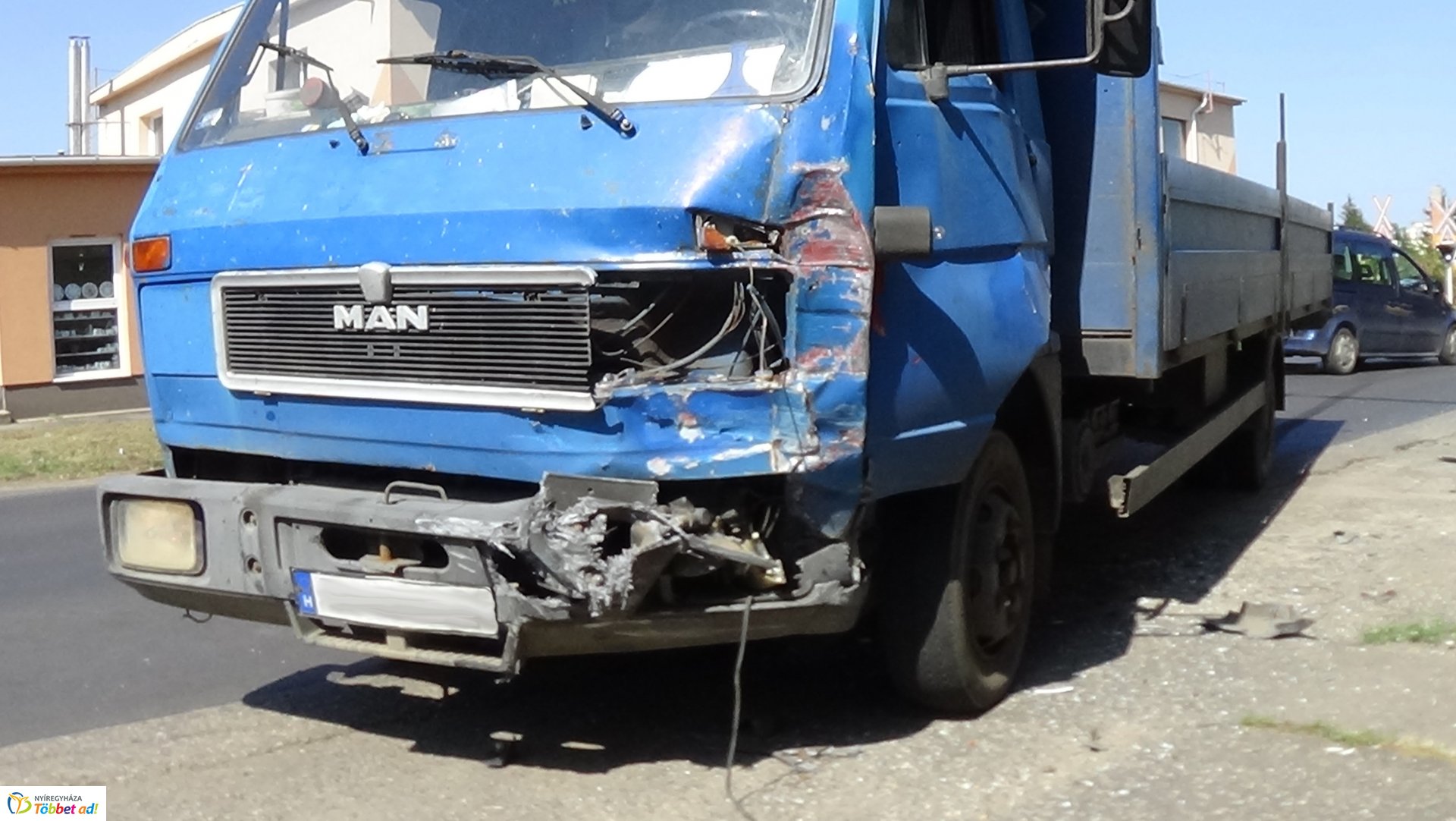 Baleset történt a Simai úton szerda kora délután