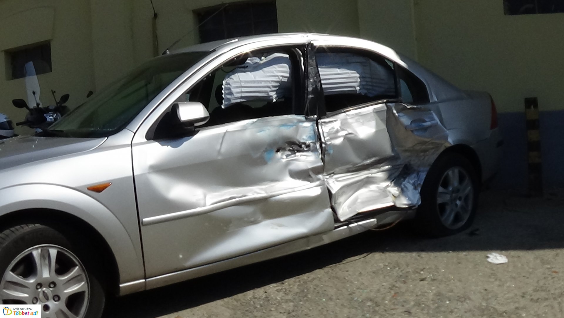 Baleset történt a Simai úton szerda kora délután