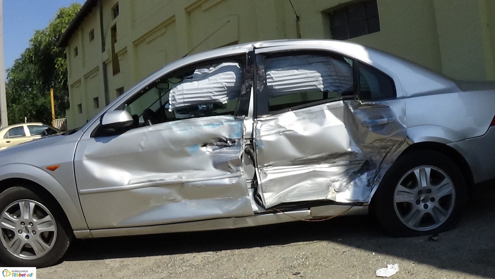 Baleset történt a Simai úton szerda kora délután