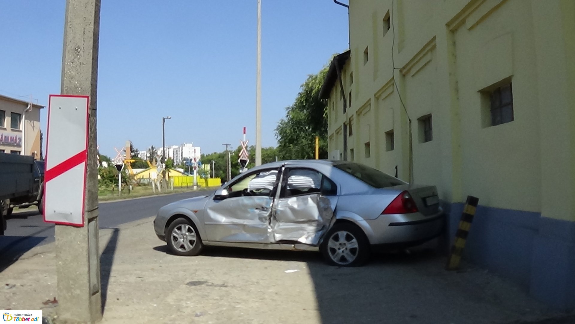 Baleset történt a Simai úton szerda kora délután