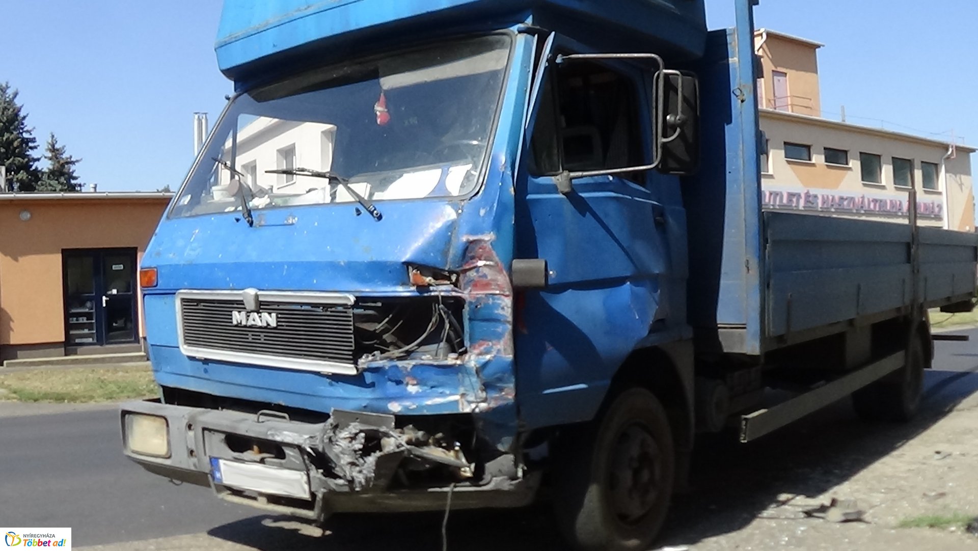 Baleset történt a Simai úton szerda kora délután