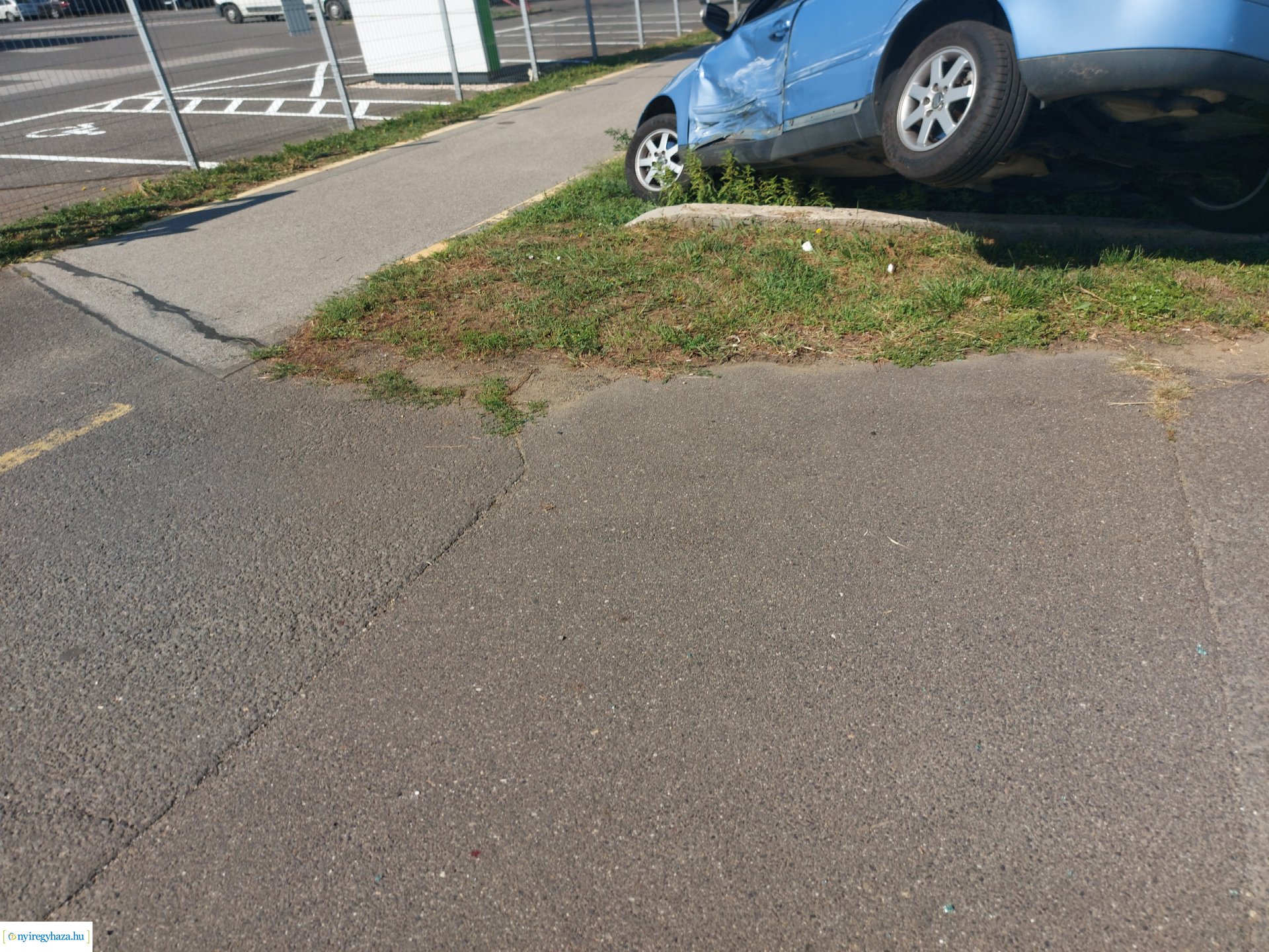 Baleset történt a Tiszavasvári úton