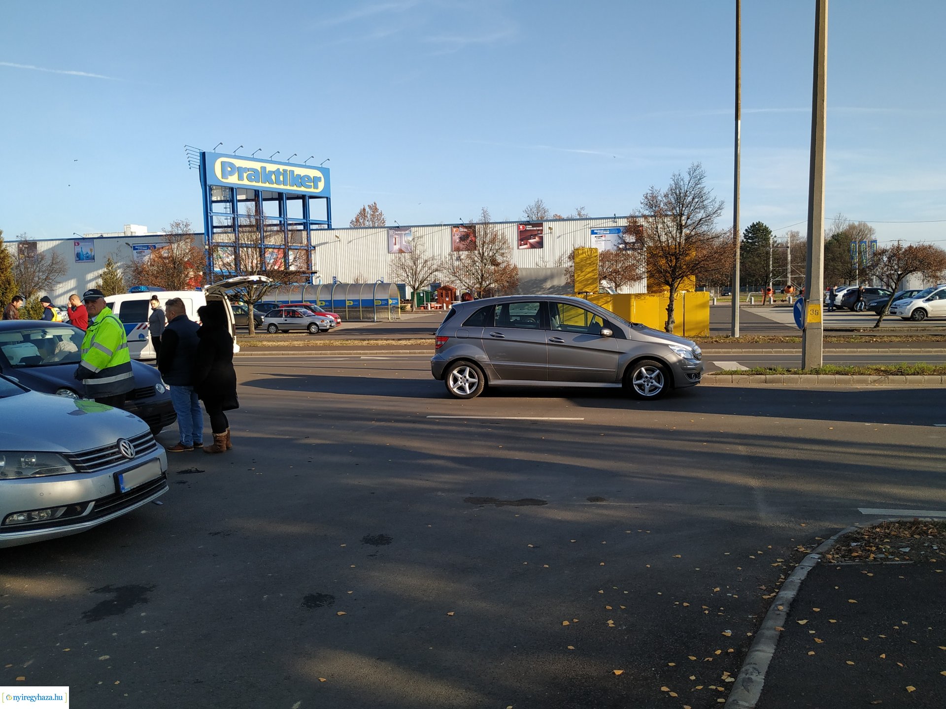 Baleset történt a Törzs utcán