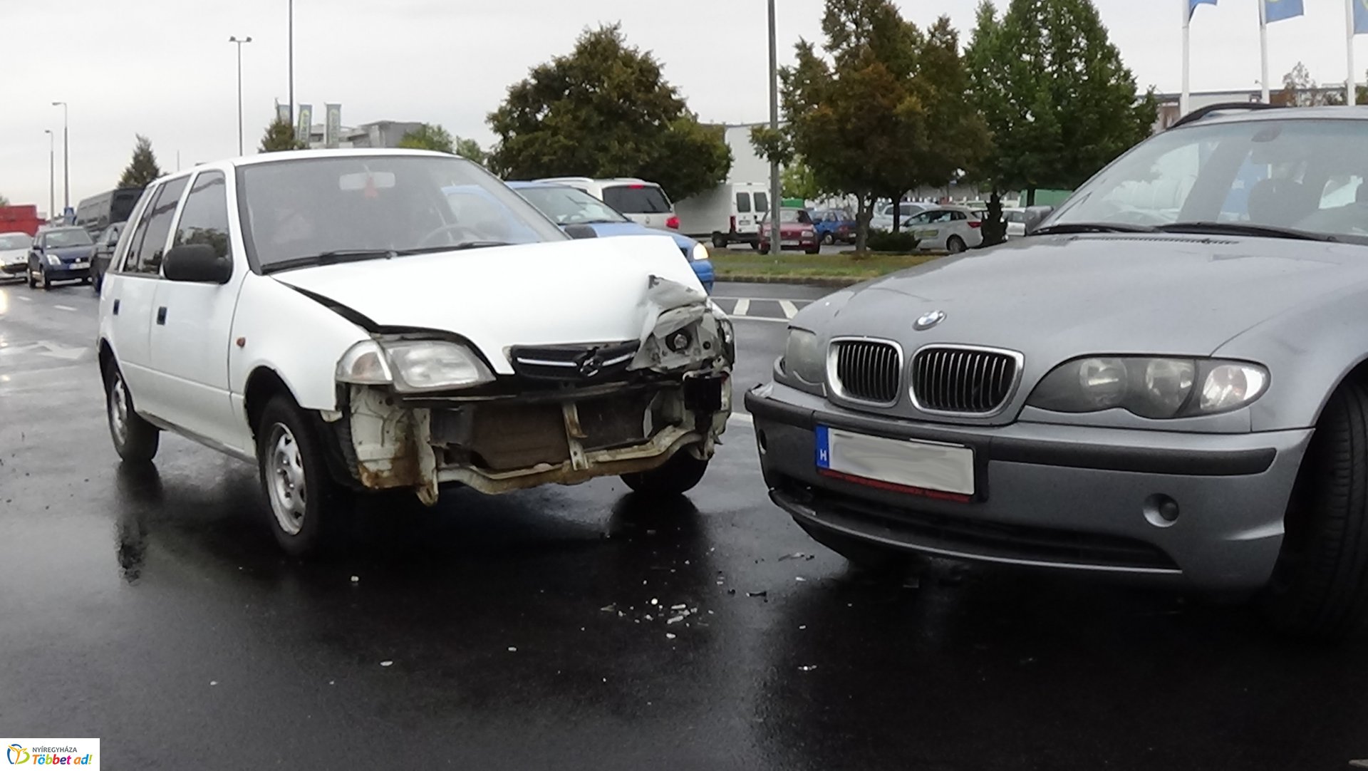 Baleset történt a Törzs utcán