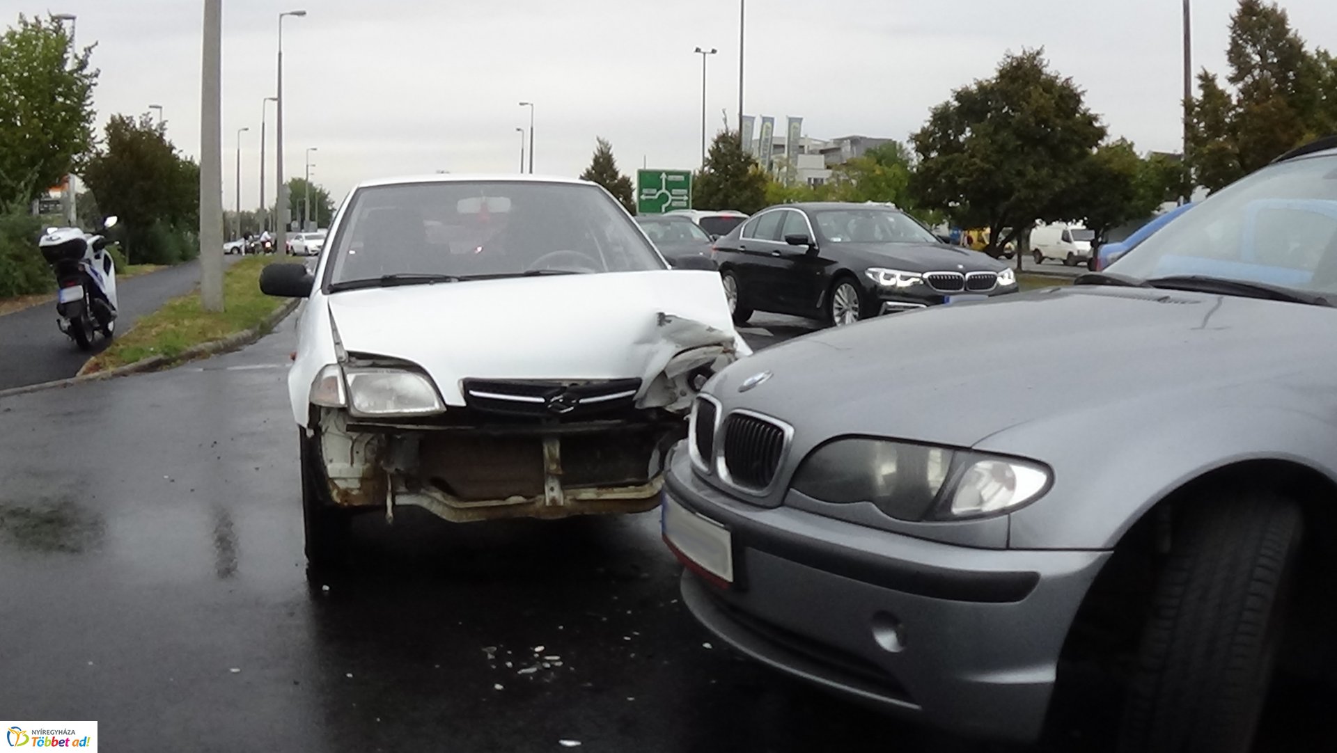 Baleset történt a Törzs utcán