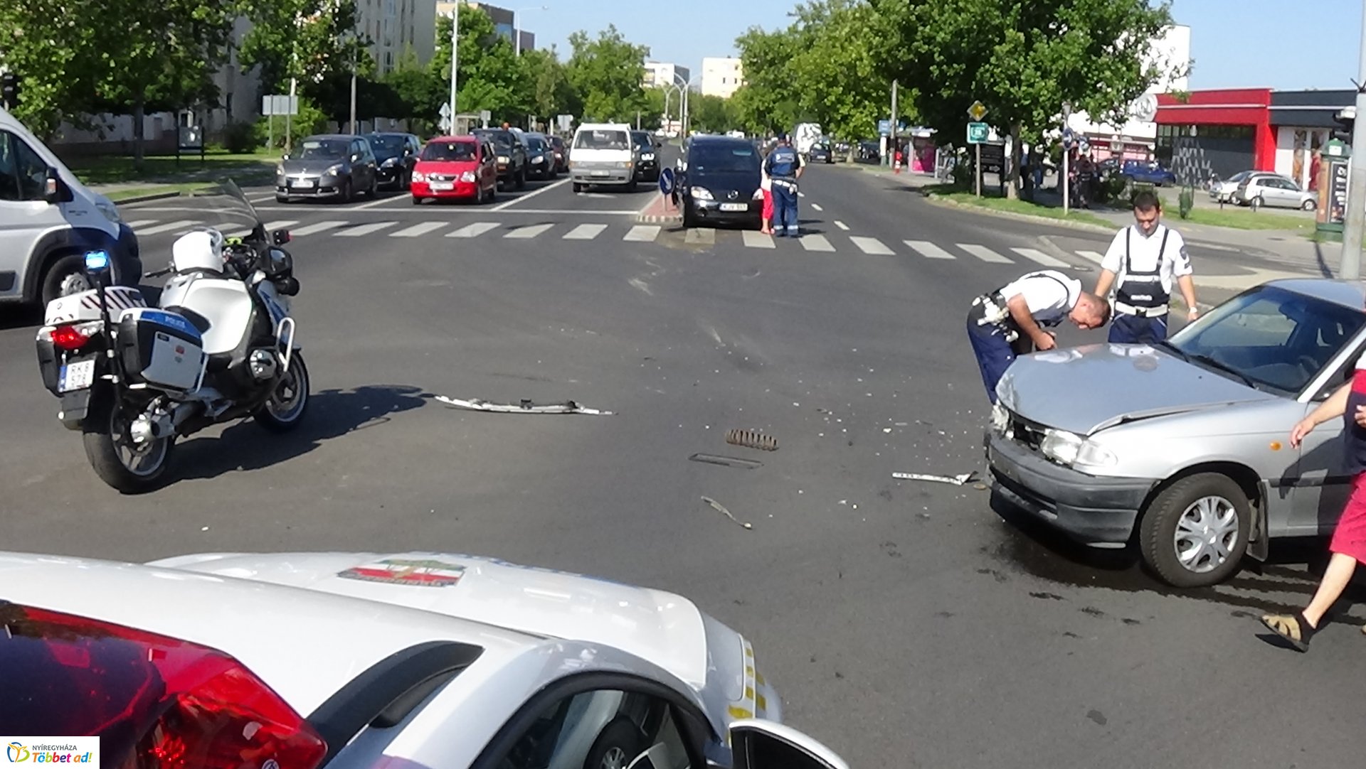 Baleset történt az Erdő soron