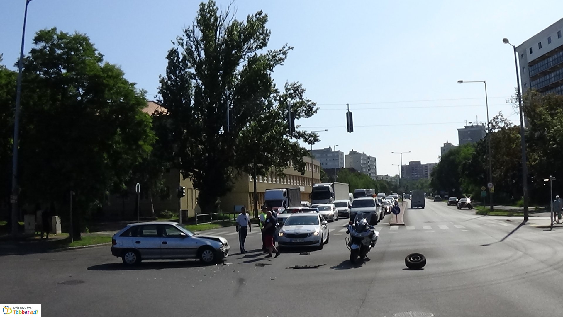 Baleset történt az Erdő soron