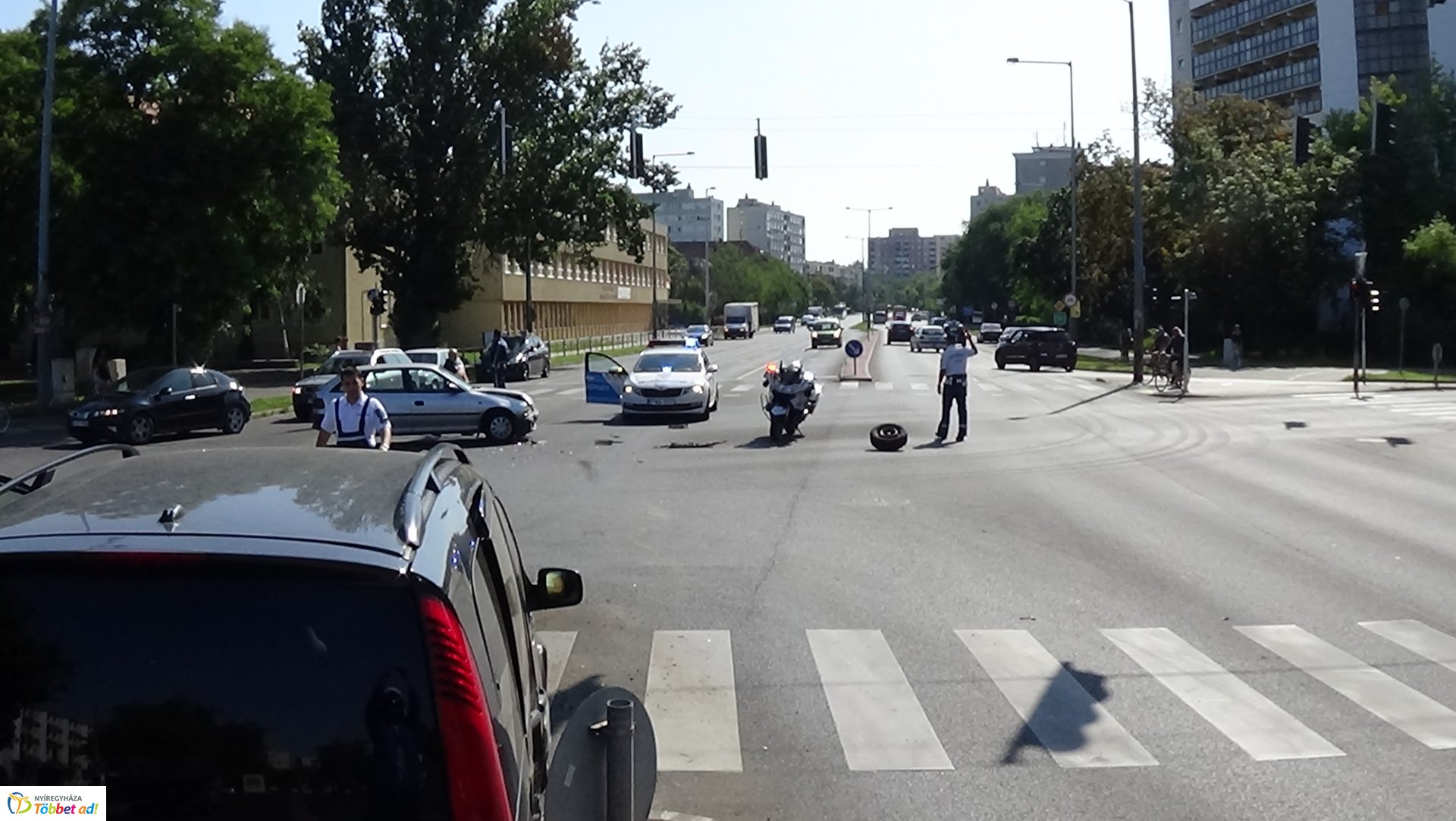 Baleset történt az Erdő soron