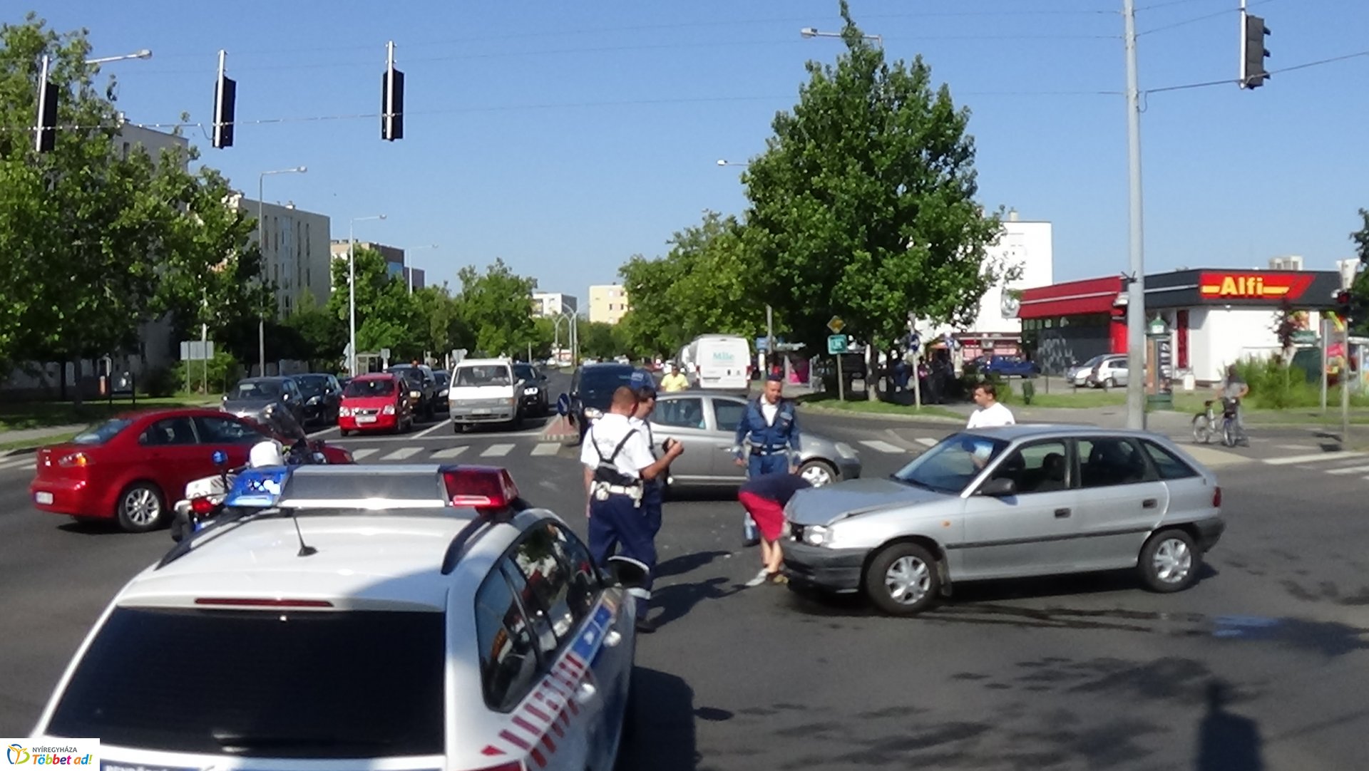 Baleset történt az Erdő soron