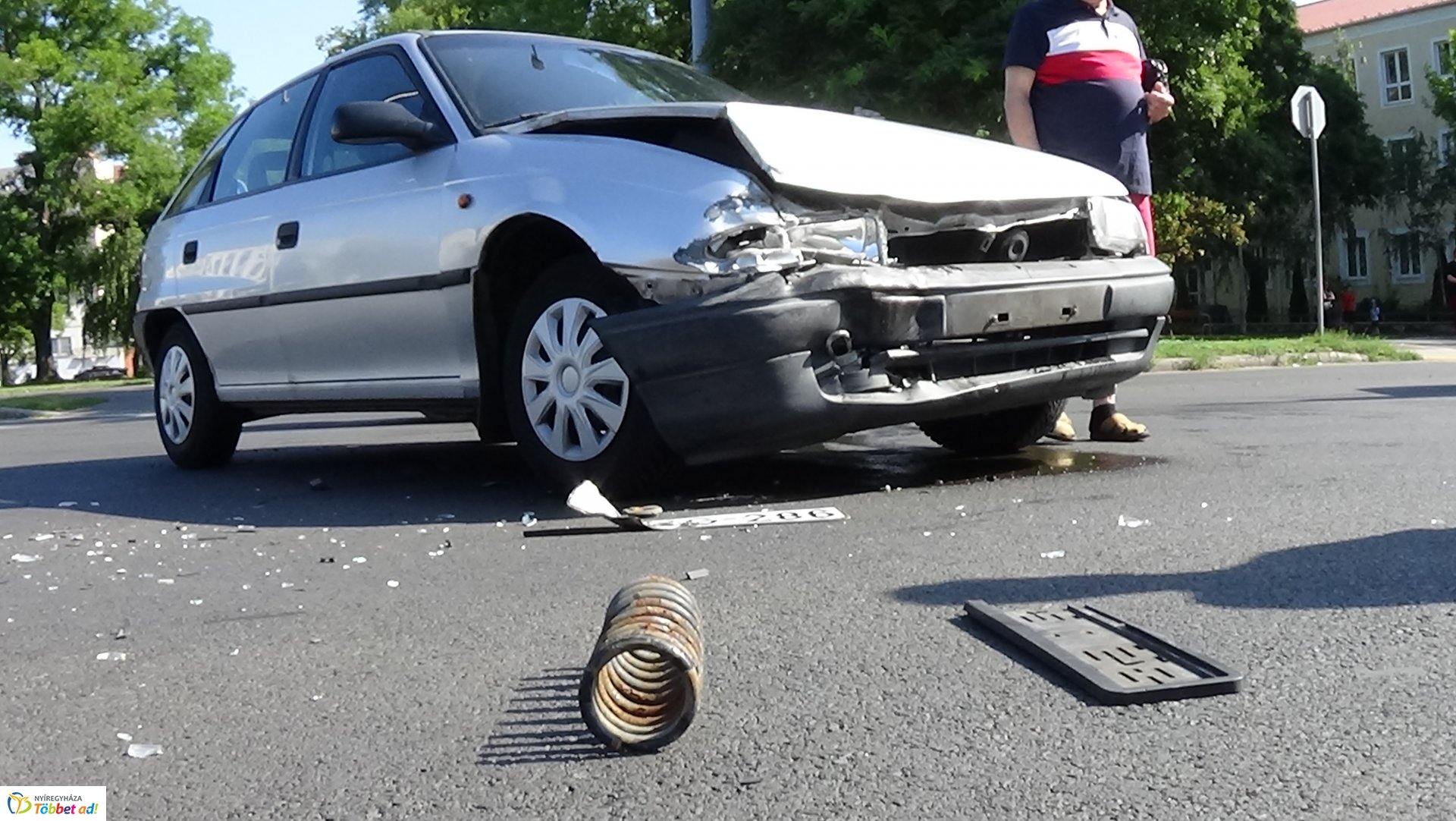 Baleset történt az Erdő soron