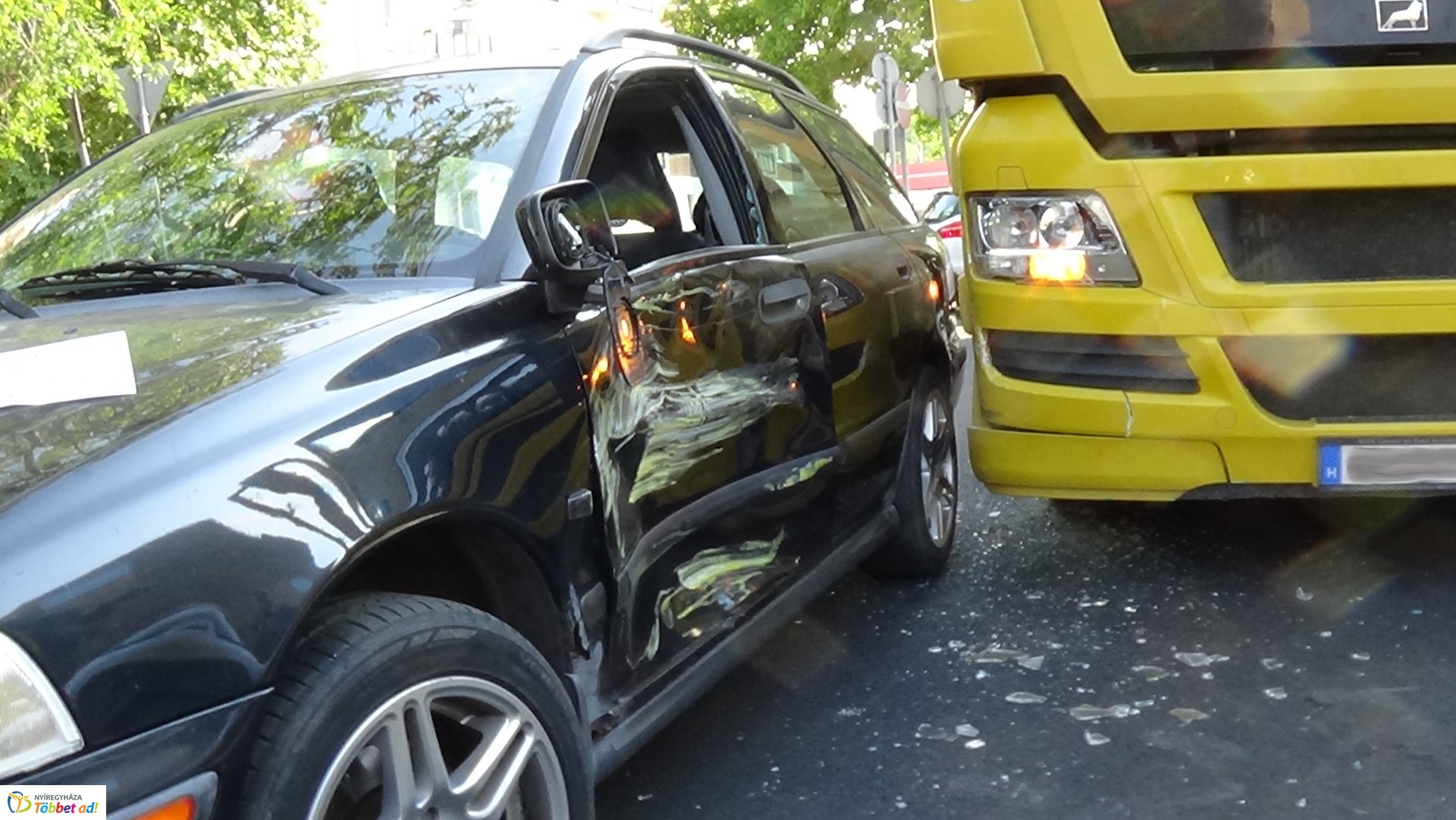 Baleset történt az Északi nagykörúton