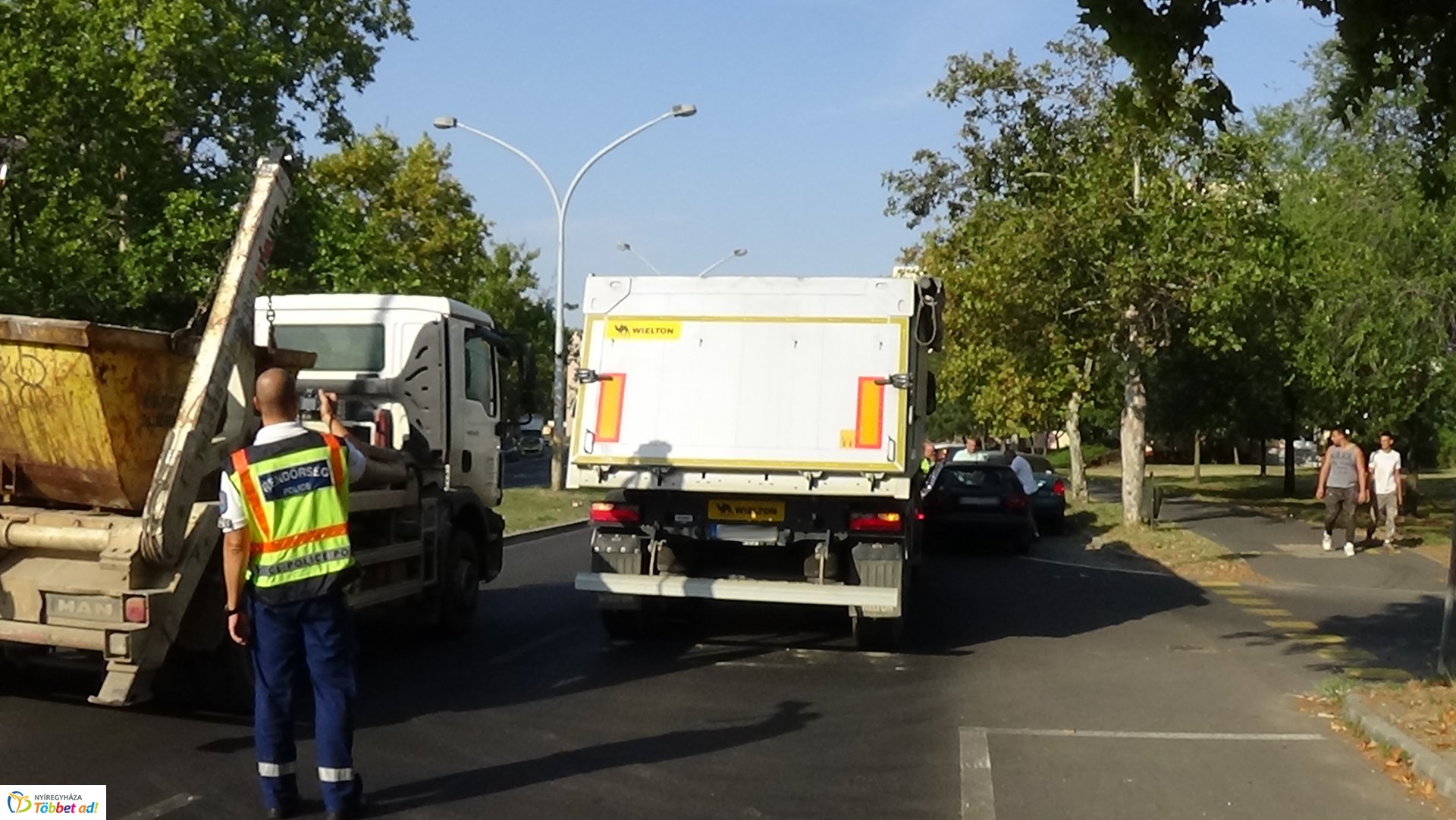 Baleset történt az Északi nagykörúton