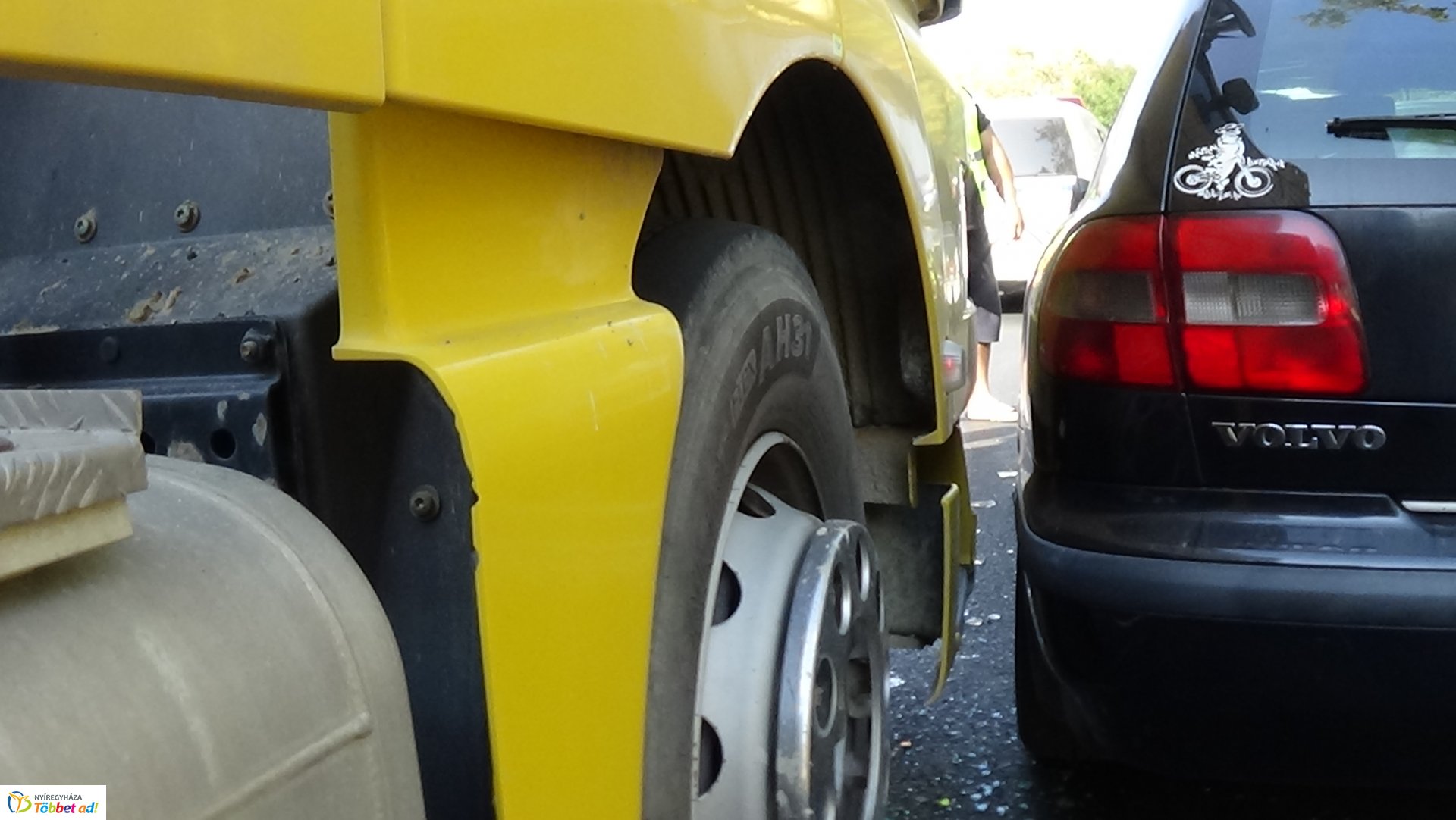 Baleset történt az Északi nagykörúton