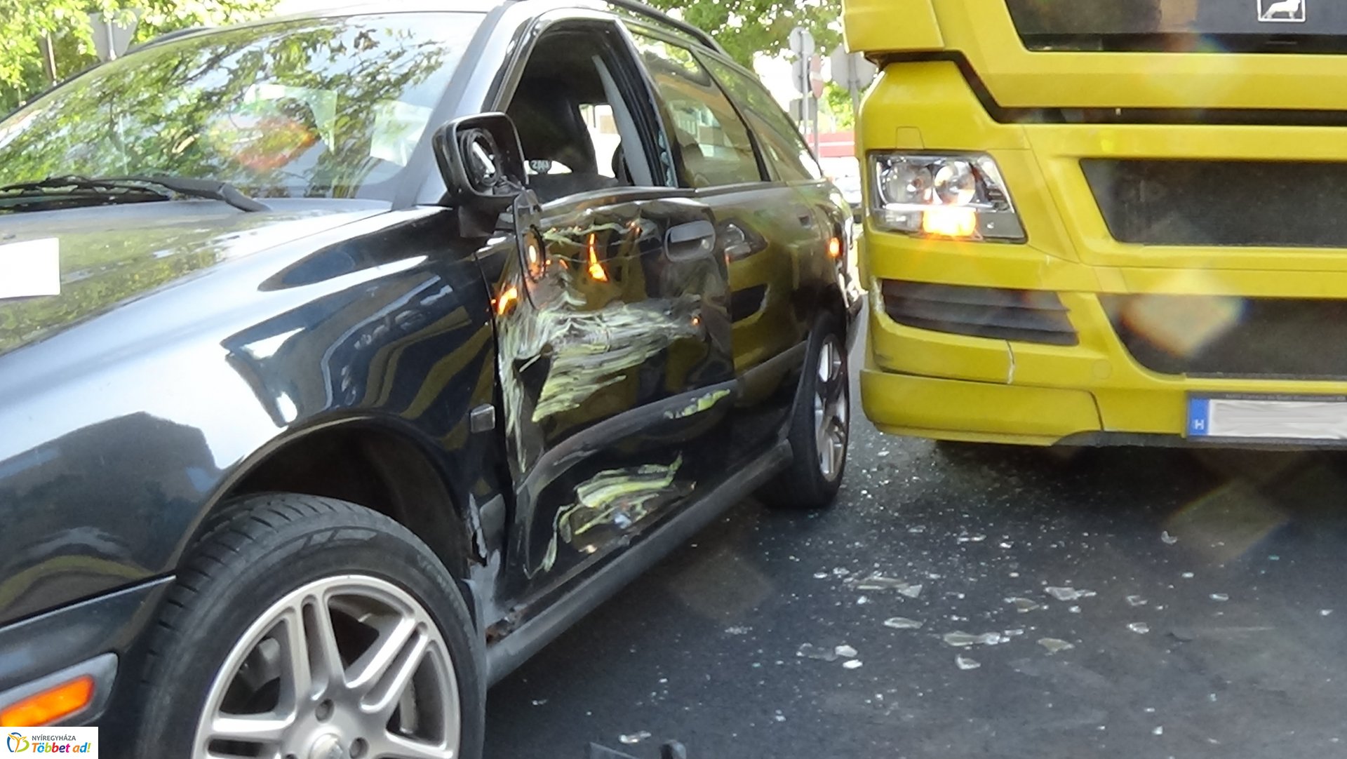 Baleset történt az Északi nagykörúton