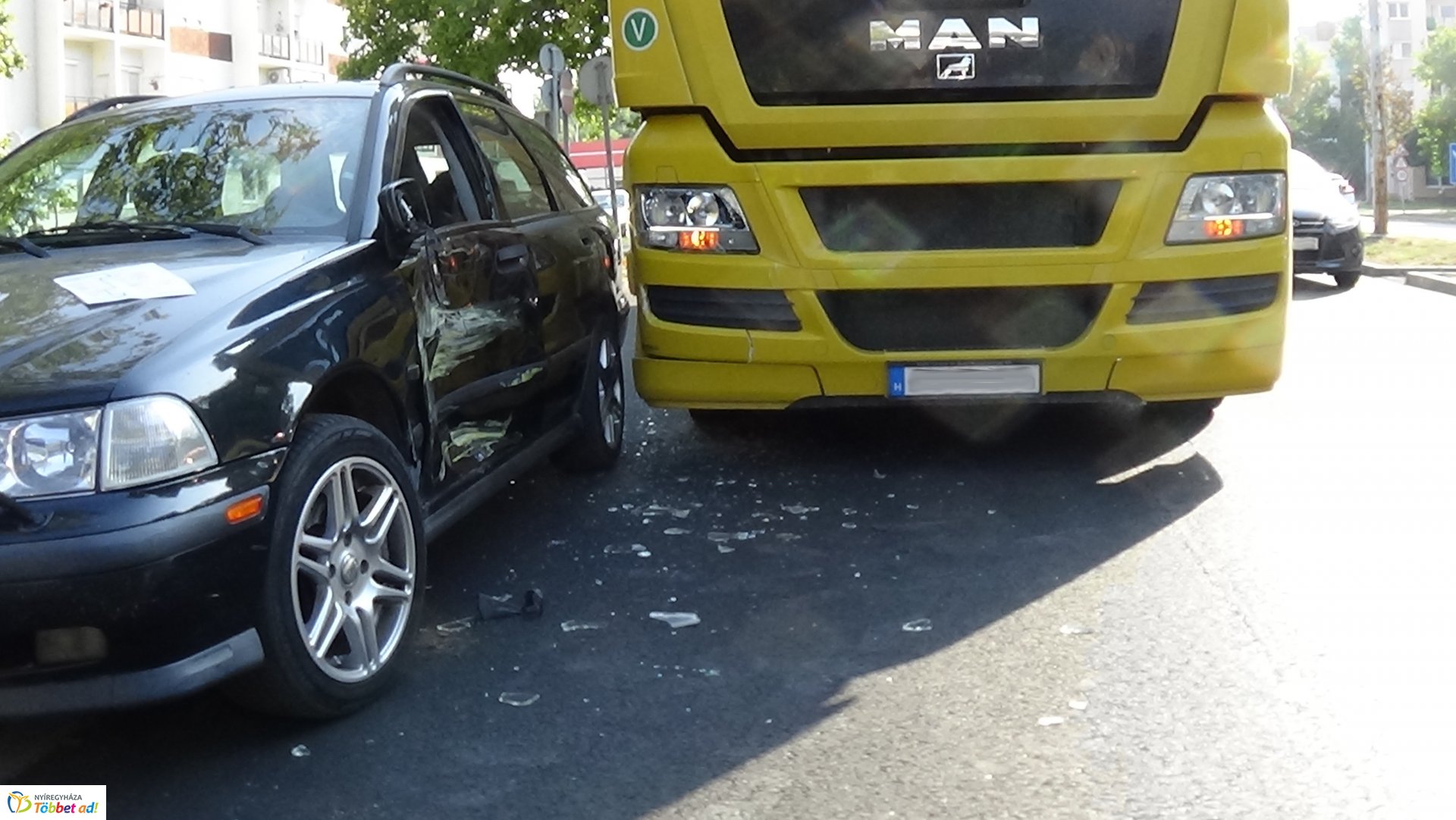 Baleset történt az Északi nagykörúton