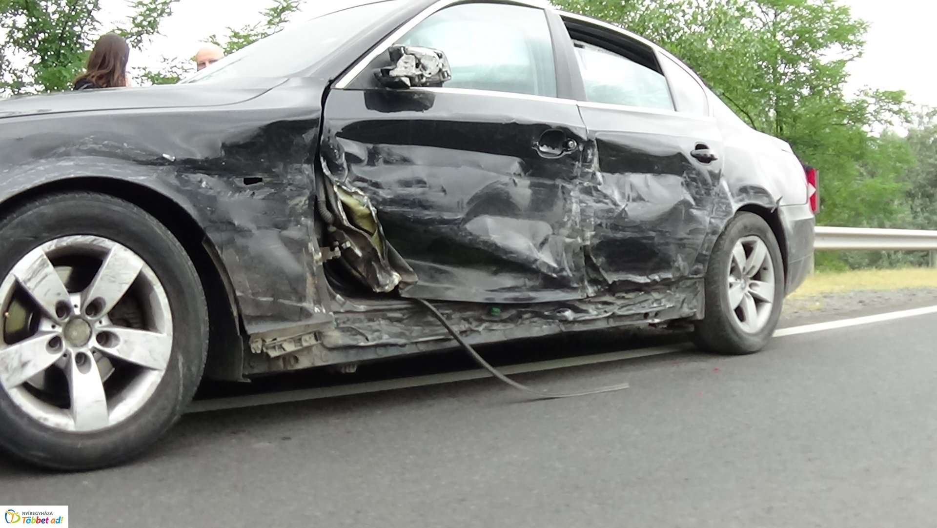 Baleset történt Császárszállás és Rozsrétszőlő között 