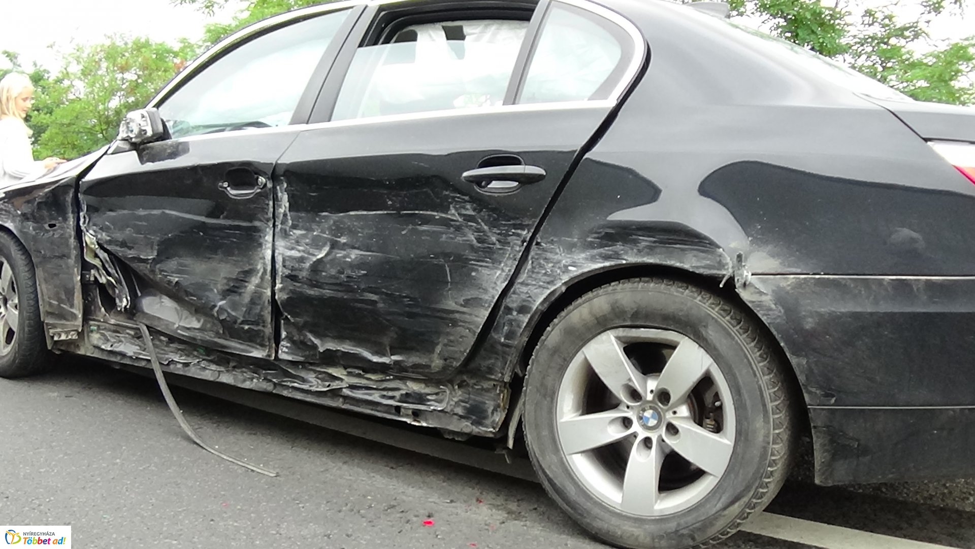 Baleset történt Császárszállás és Rozsrétszőlő között 