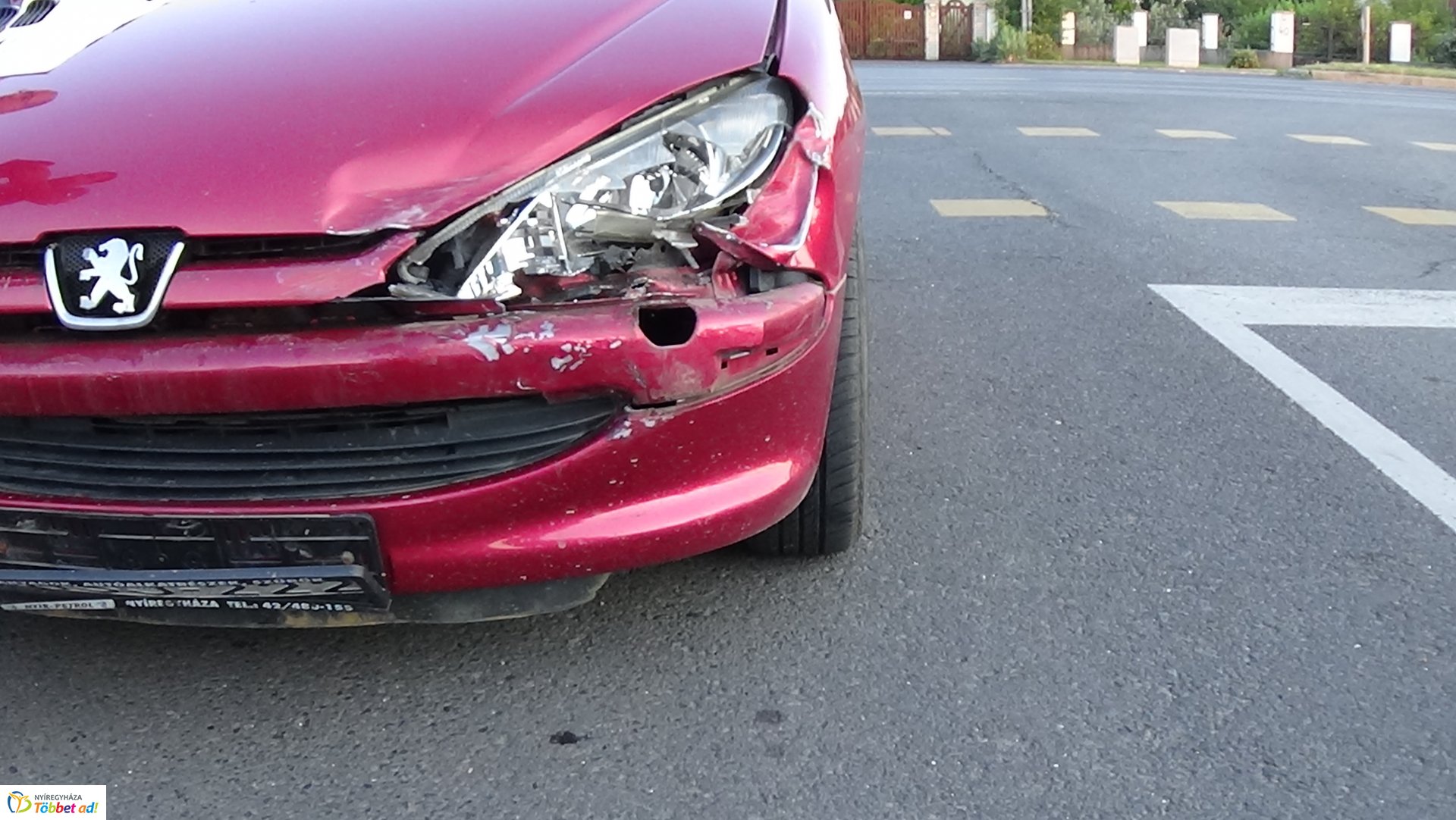 Baleset történt csütörtök délután az Orosi úton