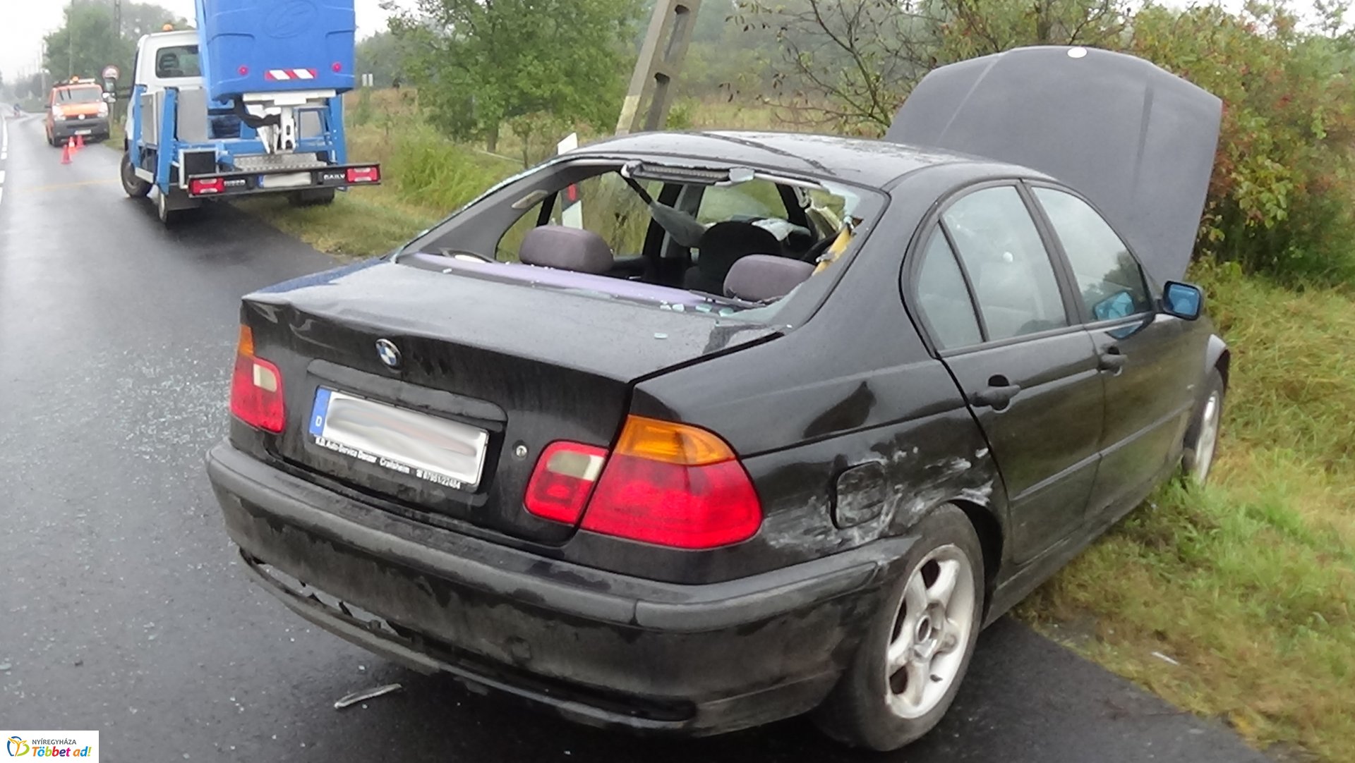 Baleset történt csütörtök reggel Nagykálló és Kállósemjén között 